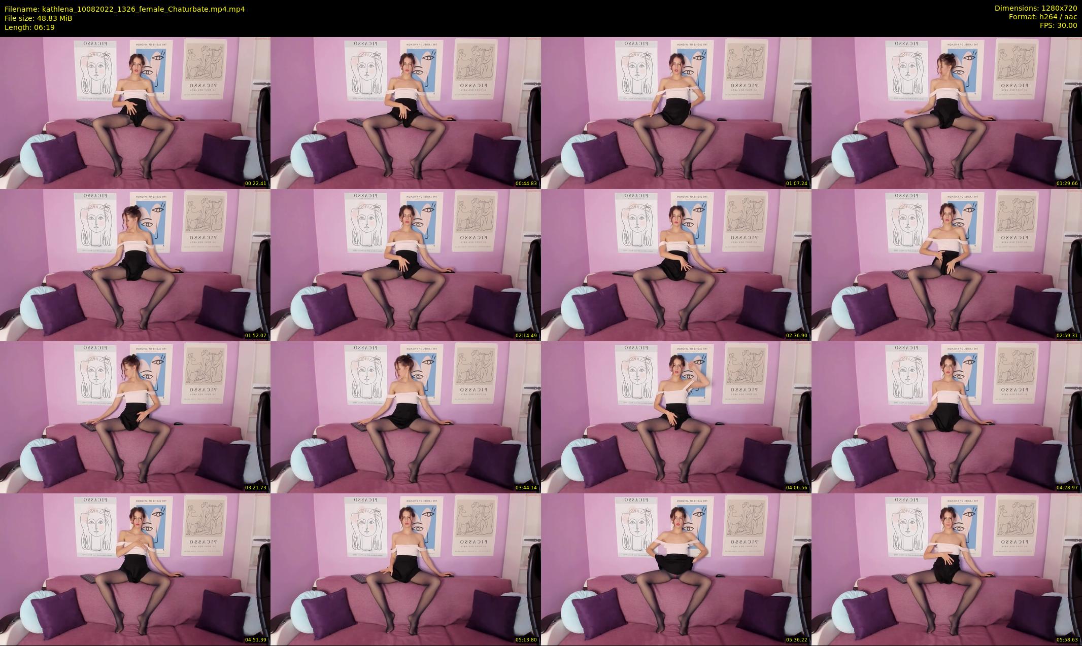 kathlena — 7 minute Chaturbate female cam show recording, 720p, Aug 10, 2022