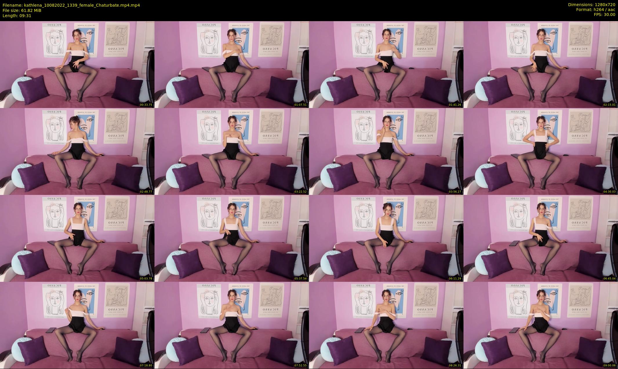 kathlena — 10 minute Chaturbate female cam show recording, 720p, Aug 10, 2022