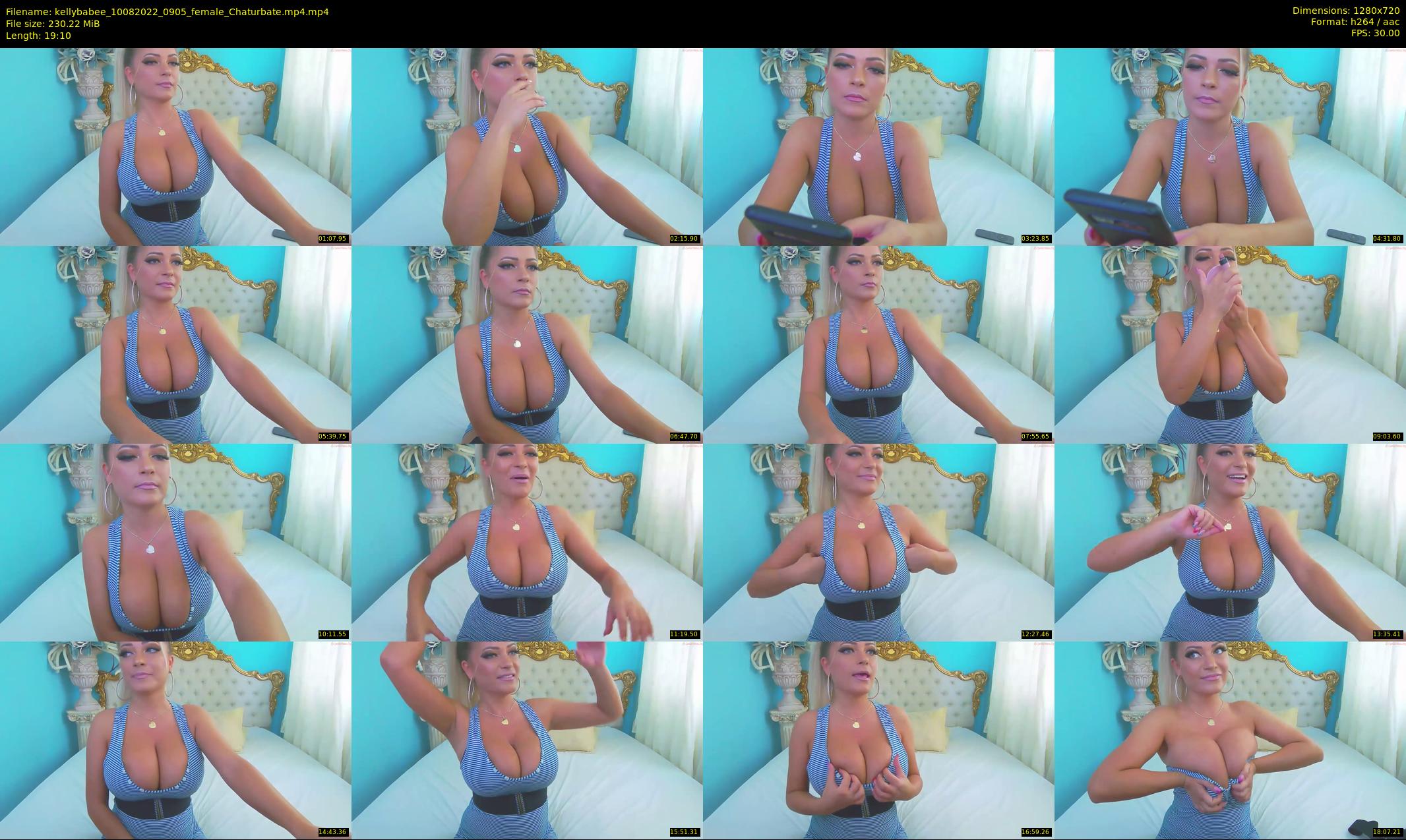 kellybabee — 20 minute Chaturbate female cam show recording, 720p, Aug 10, 2022