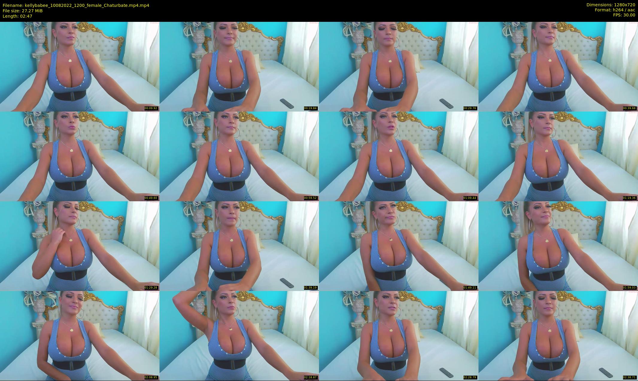 kellybabee — 3 minute Chaturbate female cam show recording, 720p, Aug 10, 2022