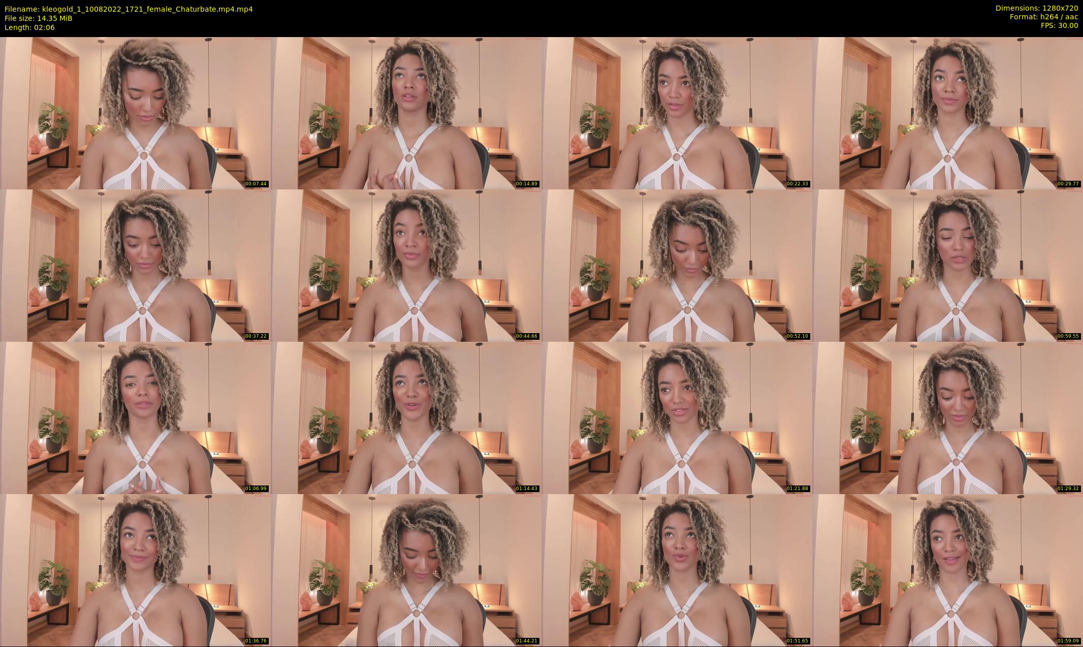 kleogold_1 — 3 minute Chaturbate female cam show recording, 720p, Aug 10, 2022