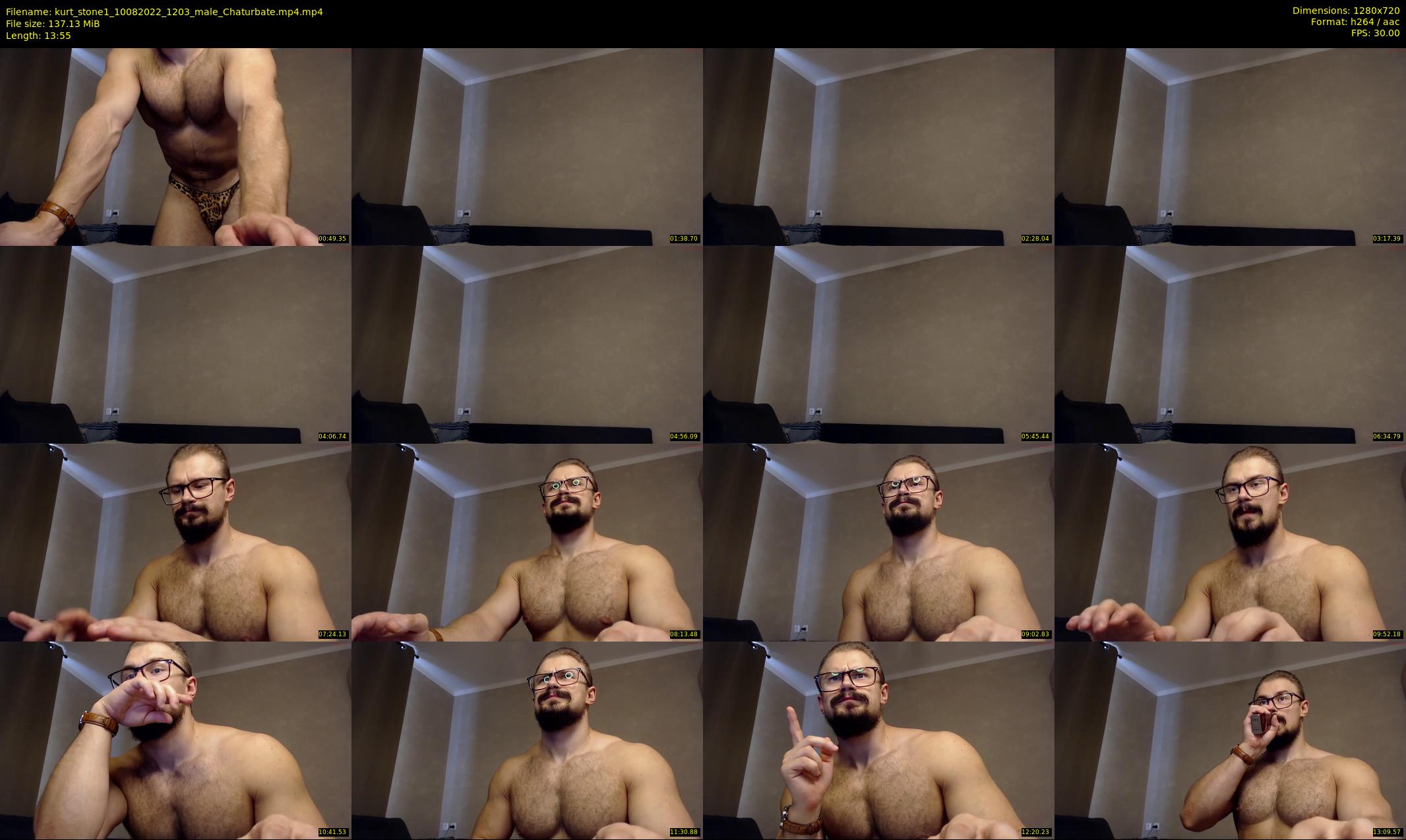 kurt_stone1 — 14 minute Chaturbate male cam show recording, 720p, Aug 10, 2022