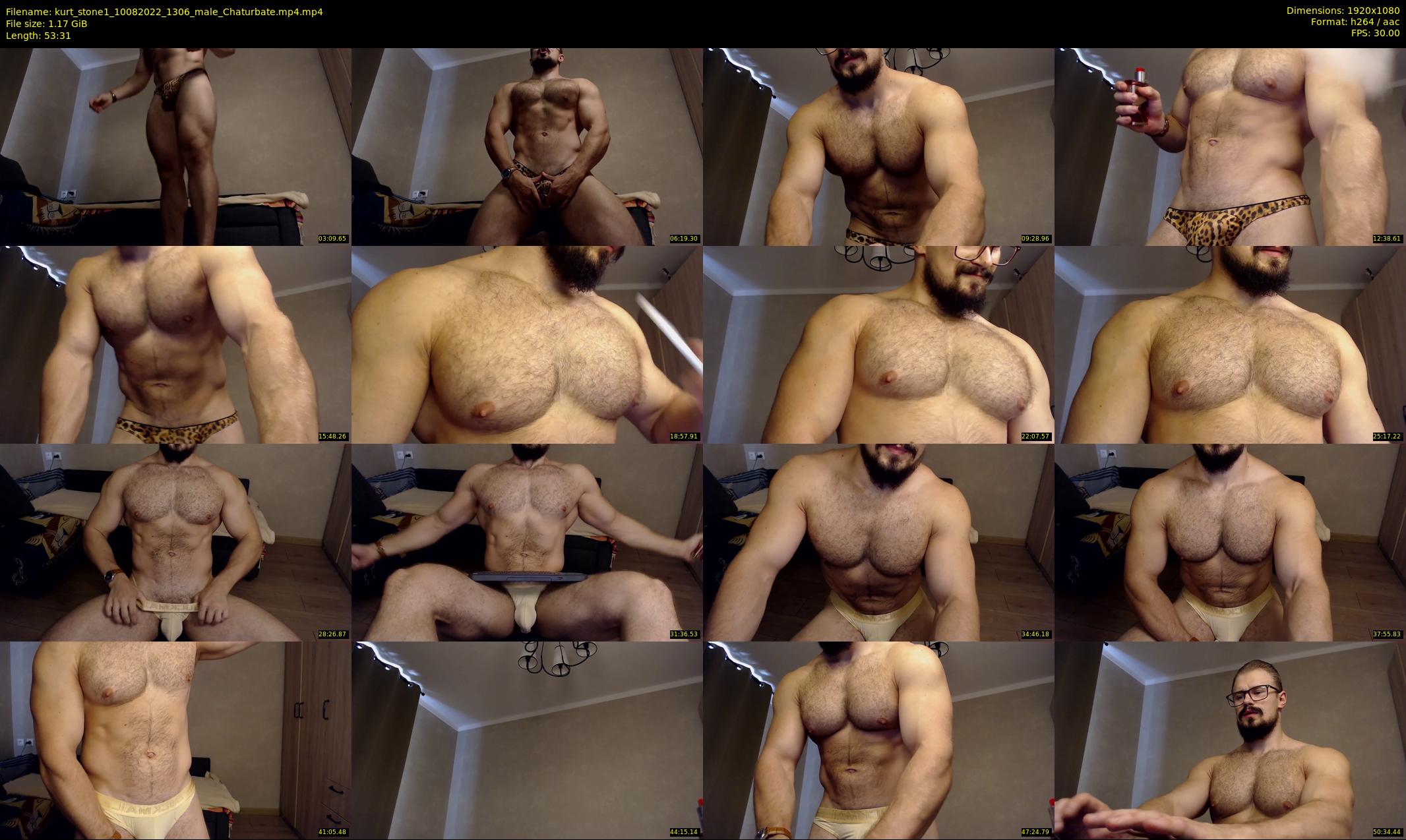 kurt_stone1 — 54 minute Chaturbate male cam show recording, 1080p, Aug 10, 2022