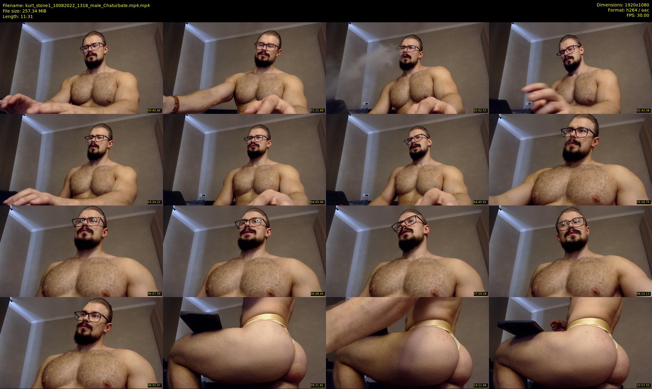 kurt_stone1 — 12 minute Chaturbate male cam show recording, 1080p, Aug 10, 2022