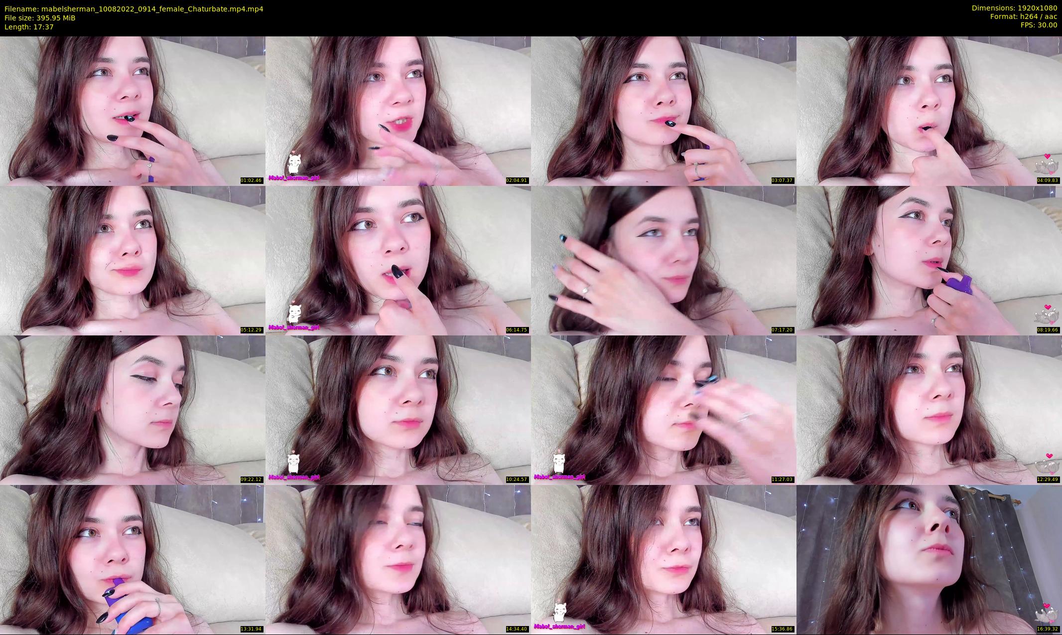mabelsherman — 18 minute Chaturbate couple cam show recording, 1080p, Aug 10, 2022