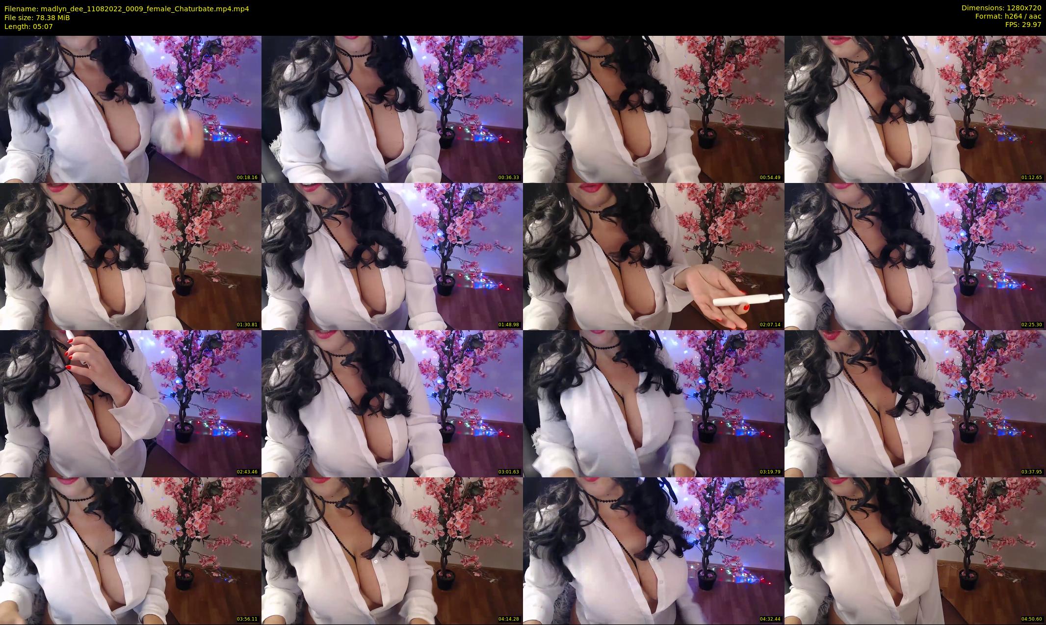 madlyn_dee — 6 minute Chaturbate female cam show recording, 720p, Aug 11, 2022