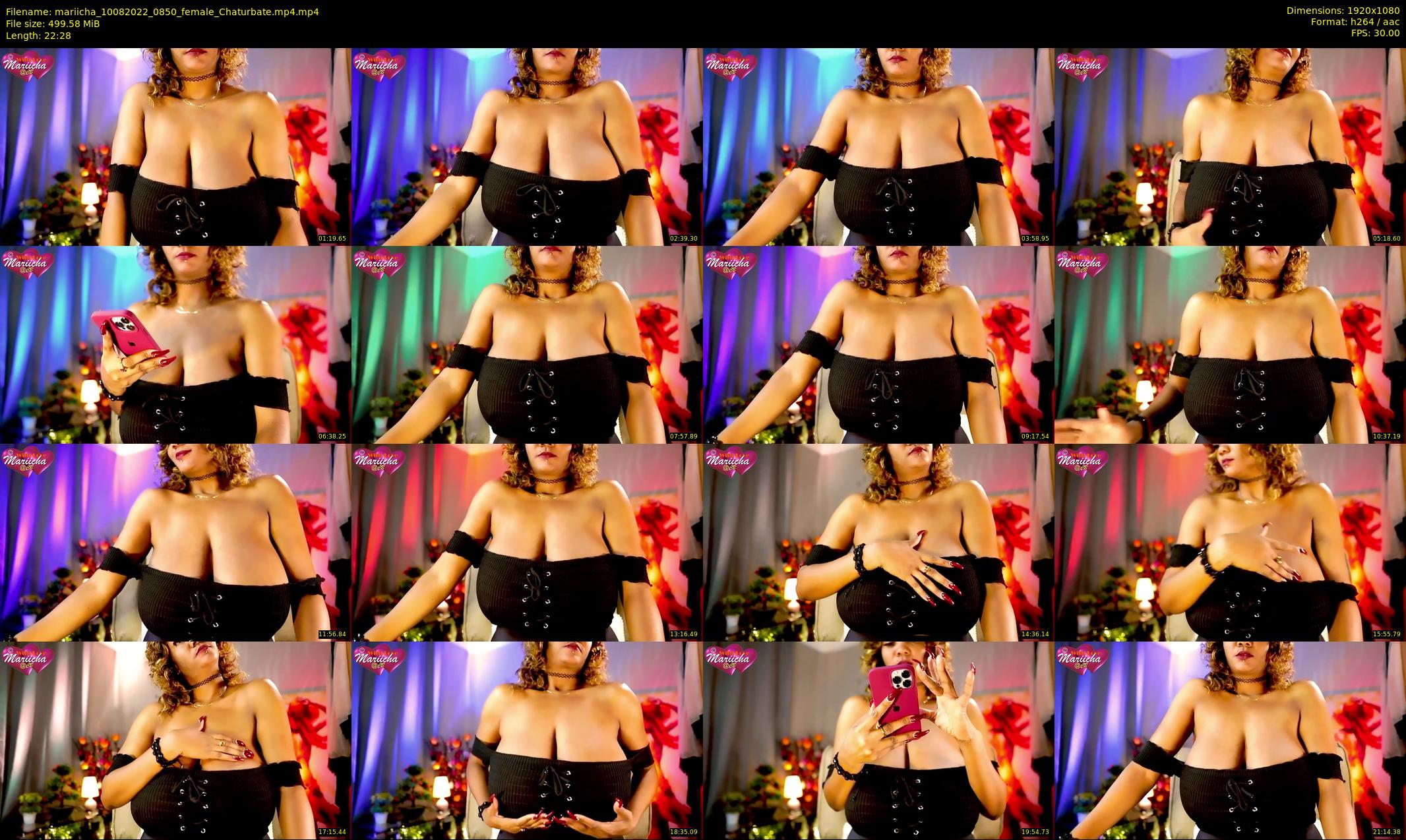 mariicha — 23 minute Chaturbate female cam show recording, 1080p, Aug 10, 2022