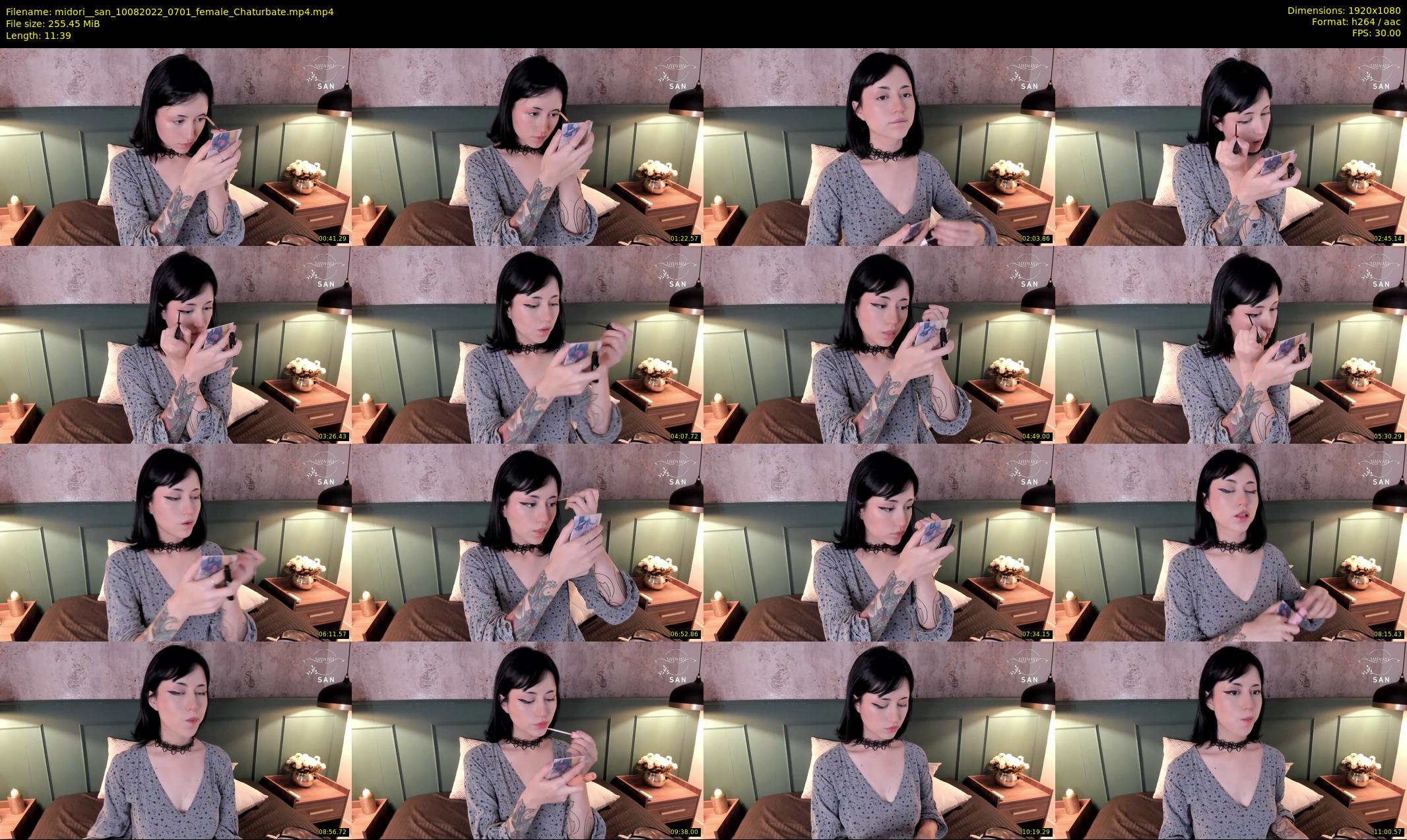 midori__san — 12 minute Chaturbate female cam show recording, 1080p, Aug 10, 2022