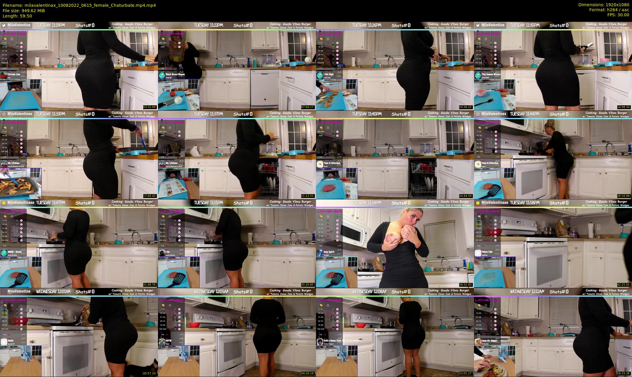 milavalentinax — 60 minute Chaturbate female cam show recording, 1080p, Aug 10, 2022