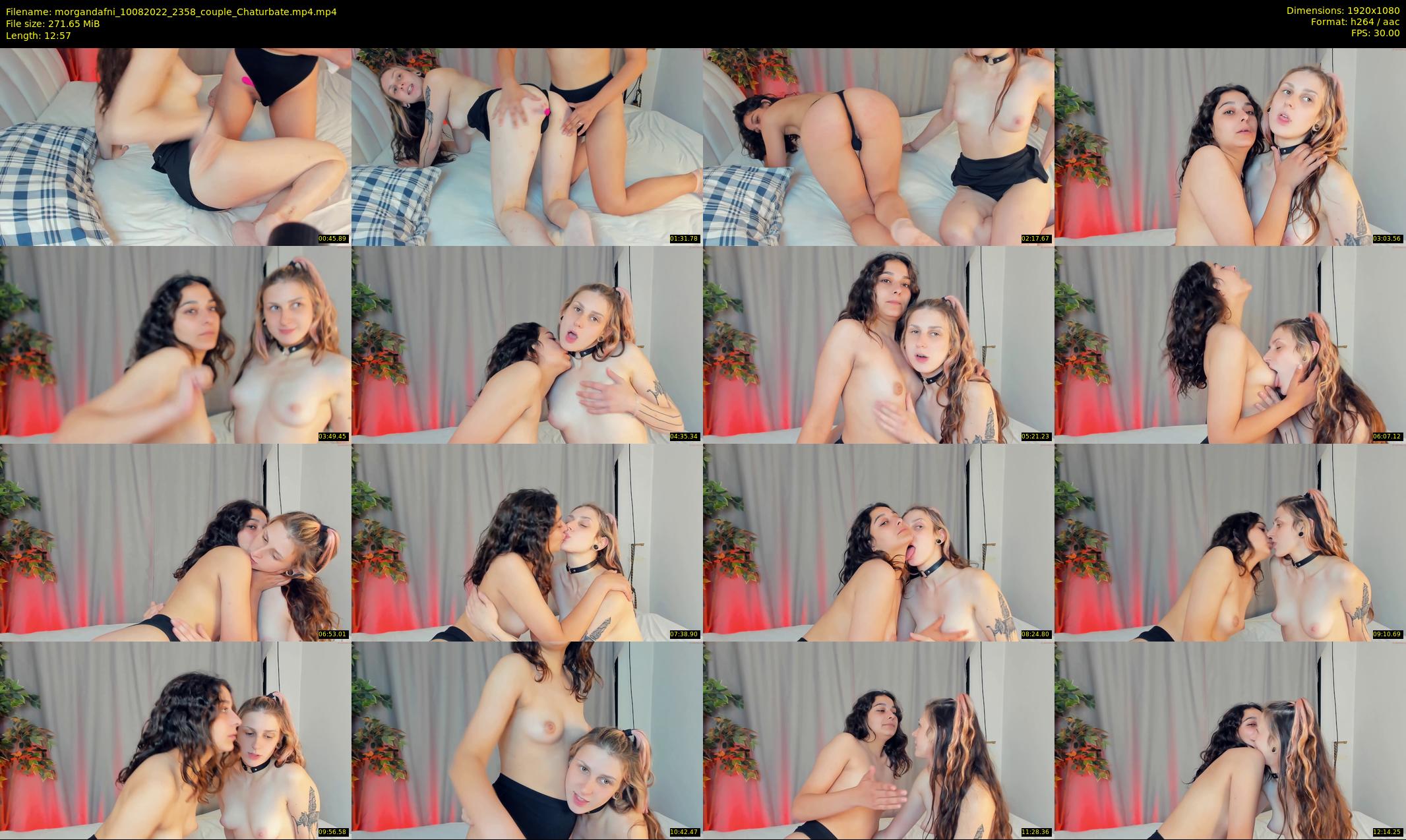 morgandafni — 13 minute Chaturbate couple cam show recording, 1080p, Aug 10, 2022