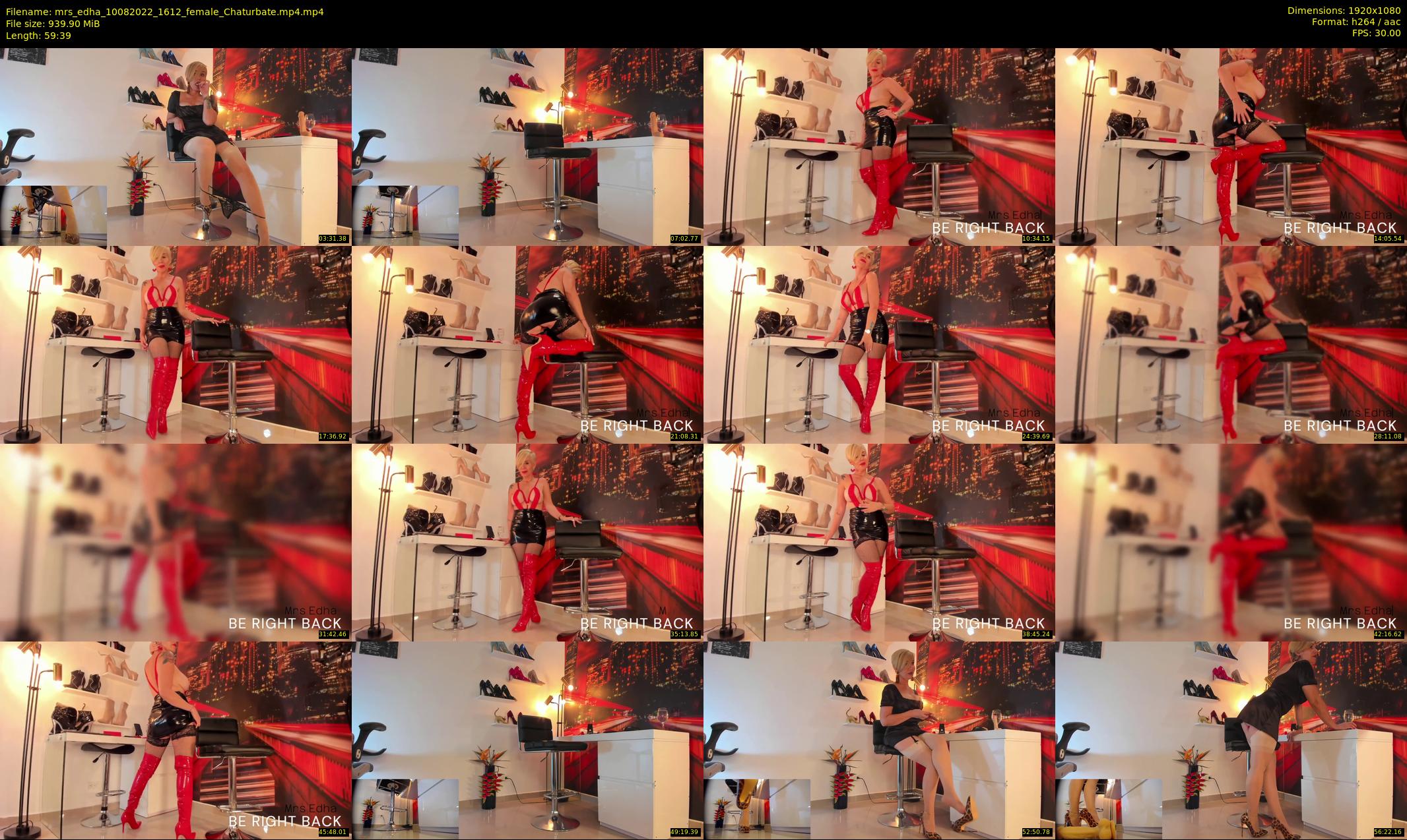 mrs_edha — 60 minute Chaturbate female cam show recording, 1080p, Aug 10, 2022