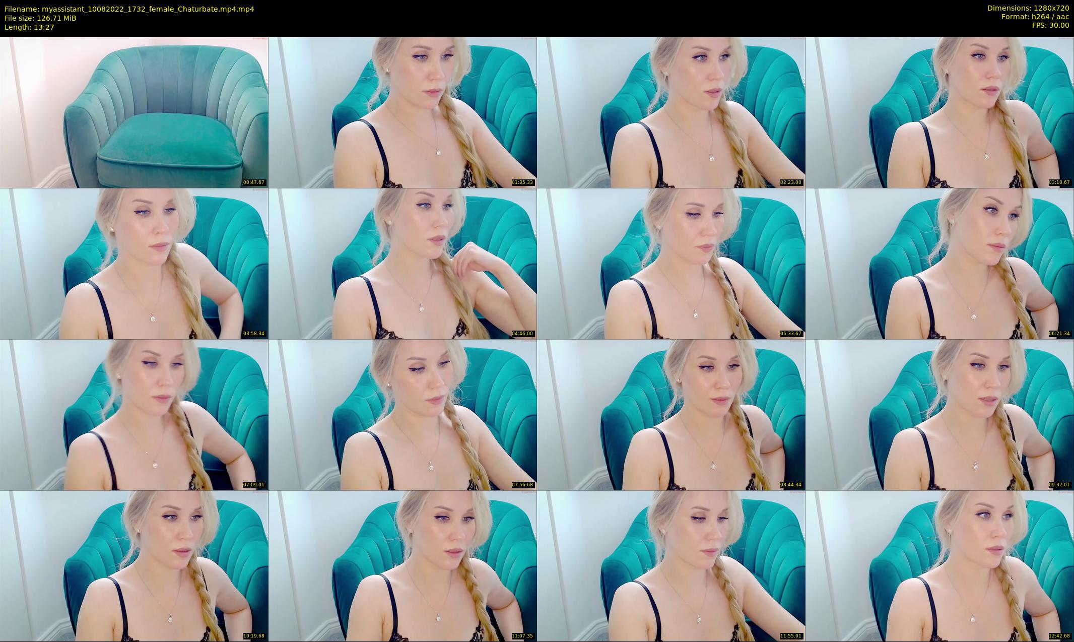 myassistant — 14 minute Chaturbate female cam show recording, 720p, Aug 10, 2022