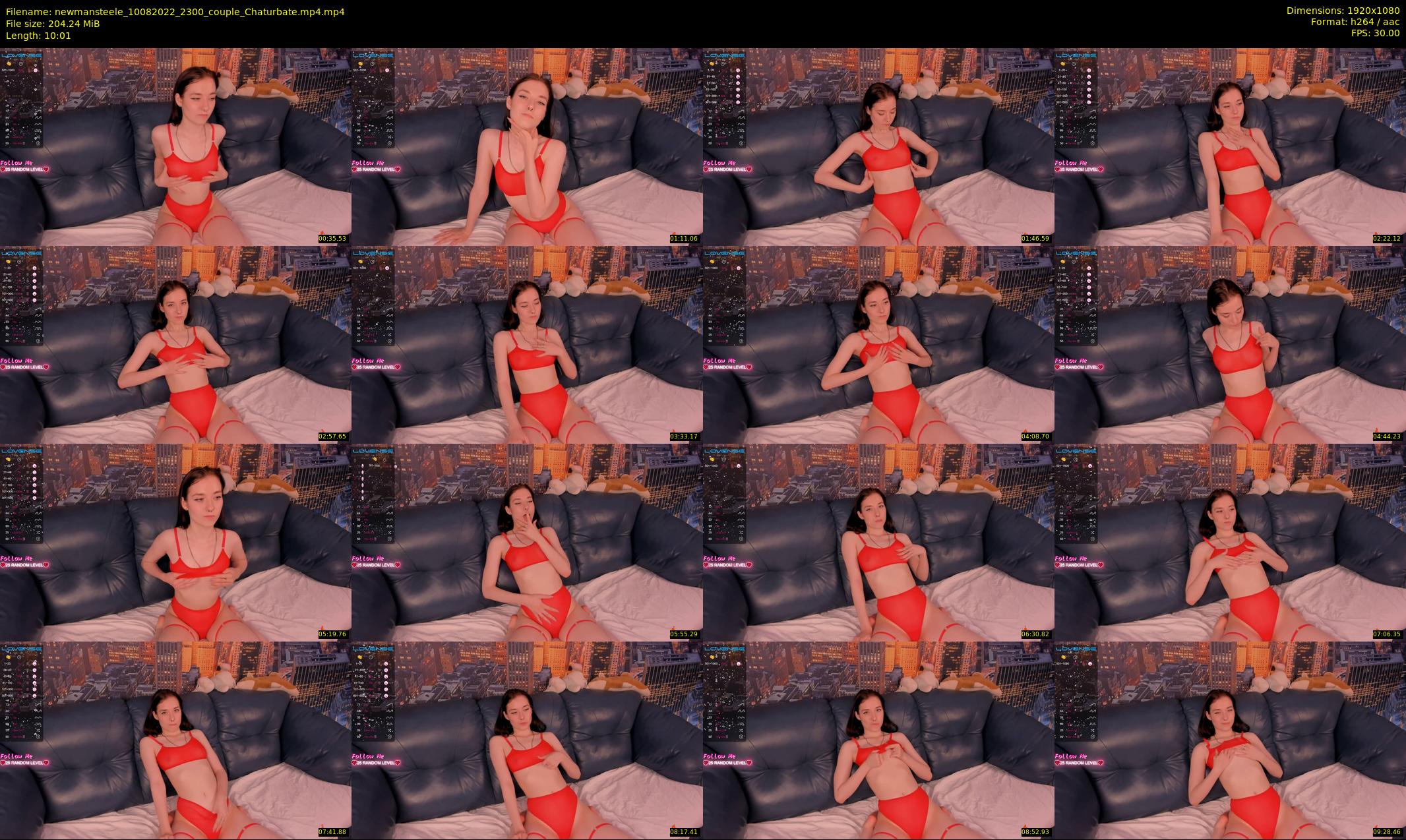 newmansteele — 11 minute Chaturbate couple cam show recording, 1080p, Aug 10, 2022