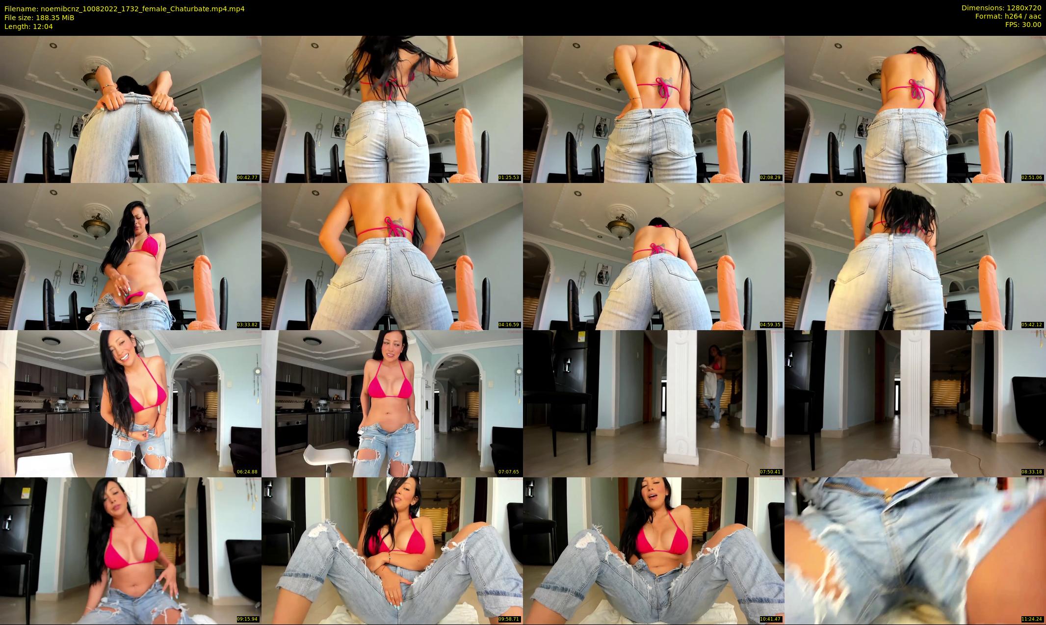 noemibcnz — 13 minute Chaturbate couple cam show recording, 720p, Aug 10, 2022