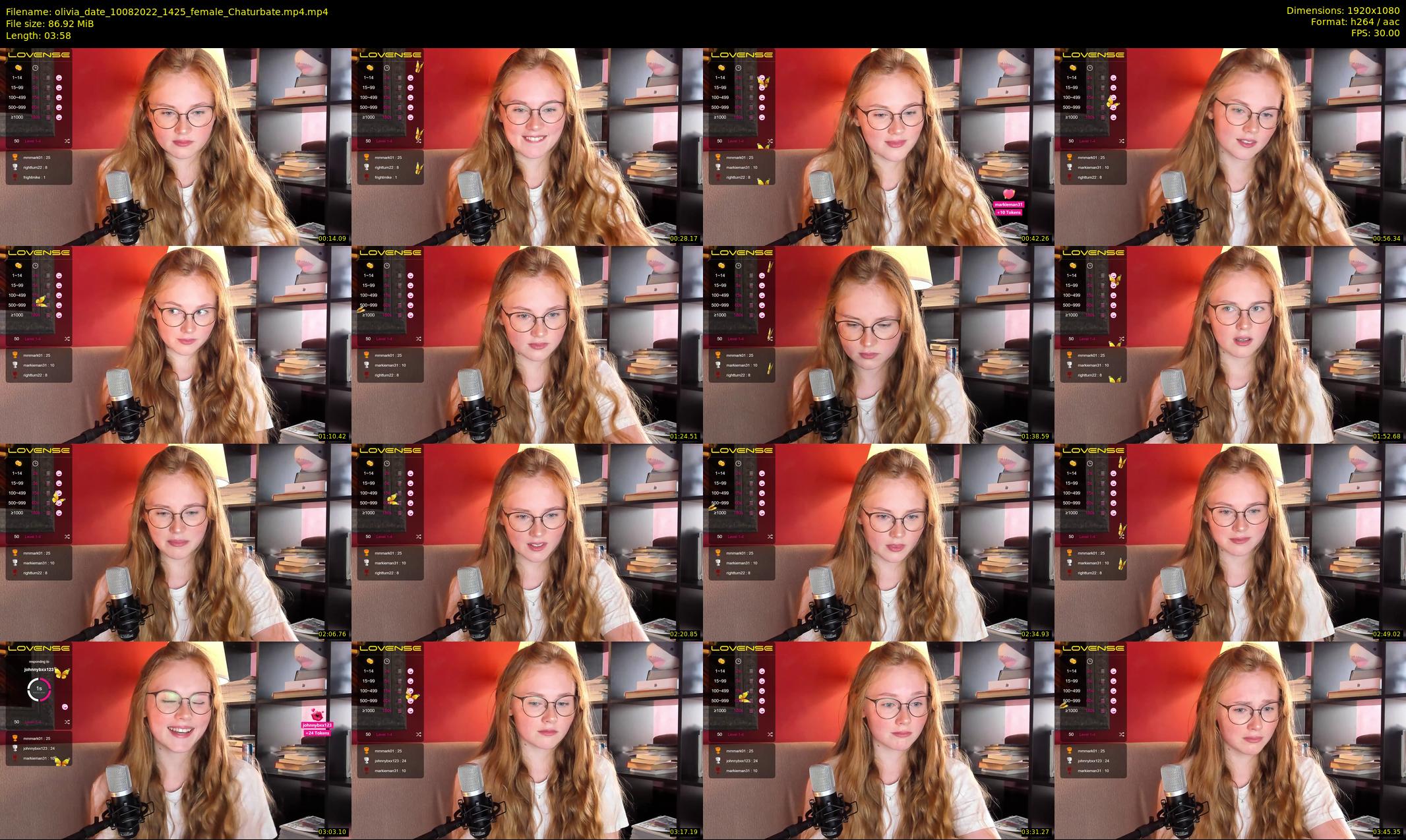 olivia_date — 4 minute Chaturbate female cam show recording, 1080p, Aug 10, 2022