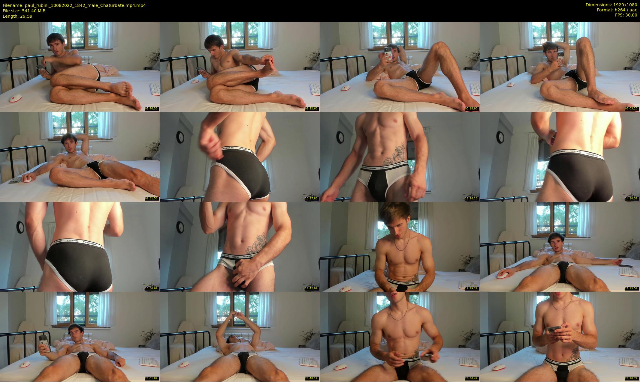 paul_rubini — 30 minute Chaturbate male cam show recording, 1080p, Aug 10, 2022