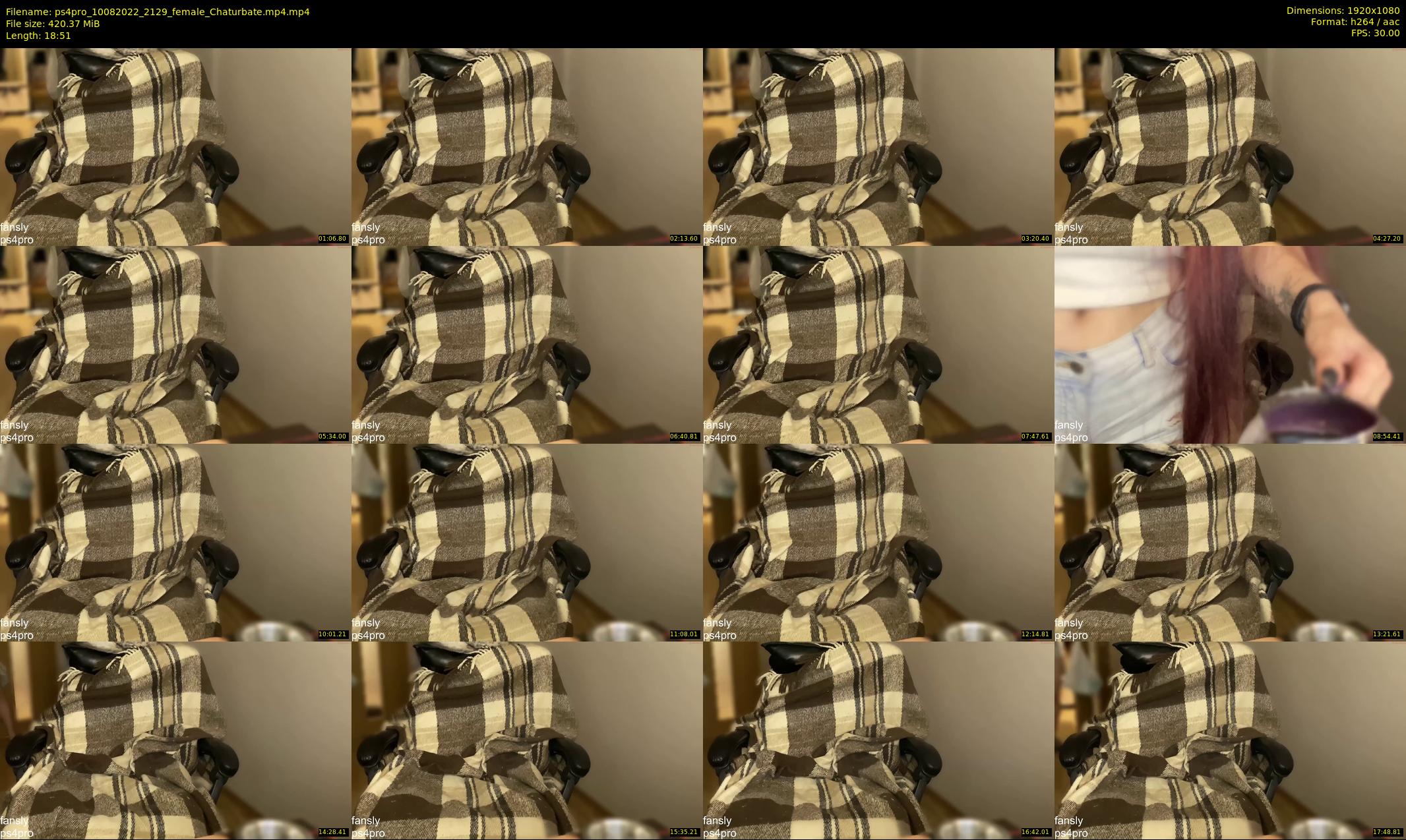 ps4pro — 19 minute Chaturbate female cam show recording, 1080p, Aug 10, 2022