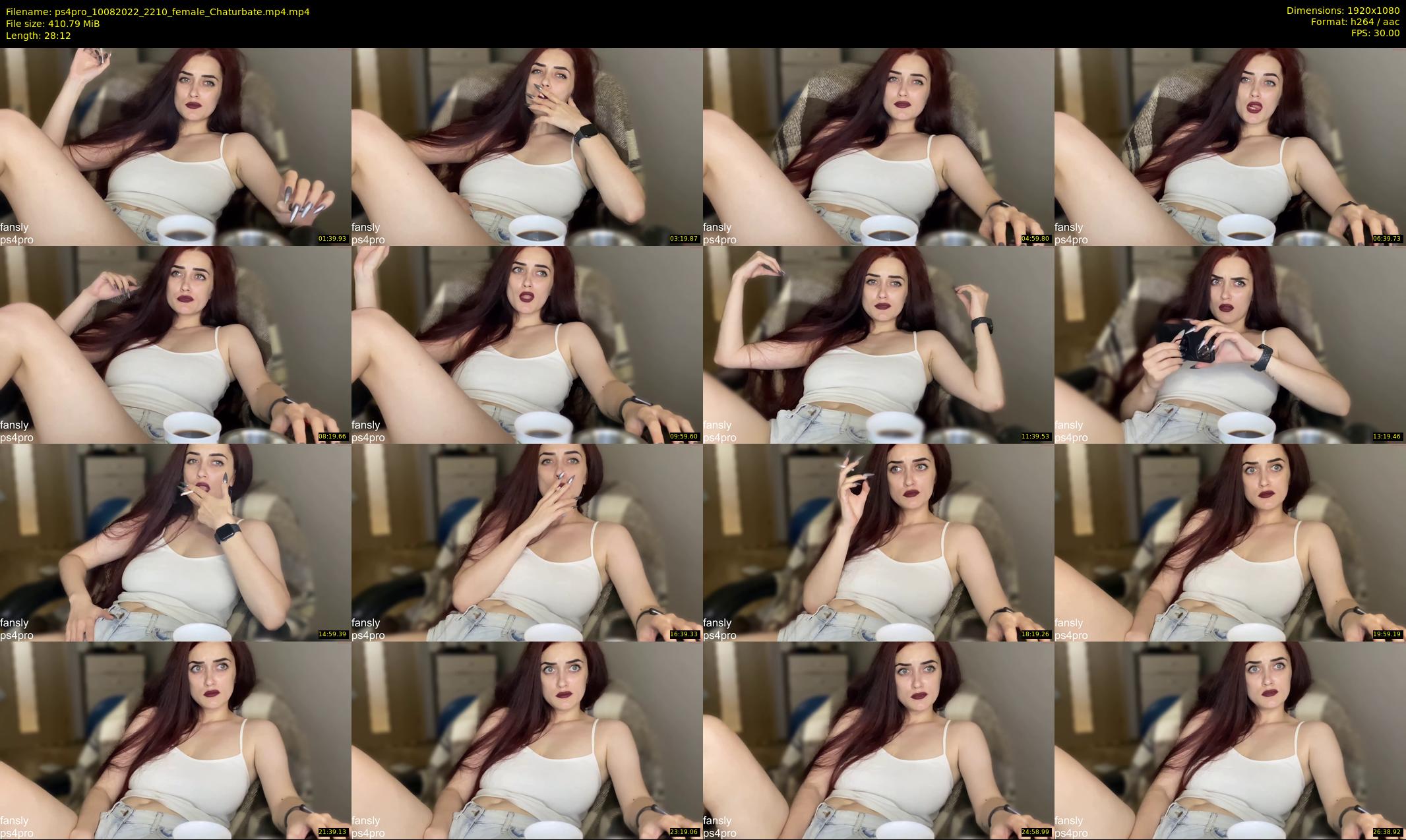 ps4pro — 29 minute Chaturbate female cam show recording, 1080p, Aug 10, 2022