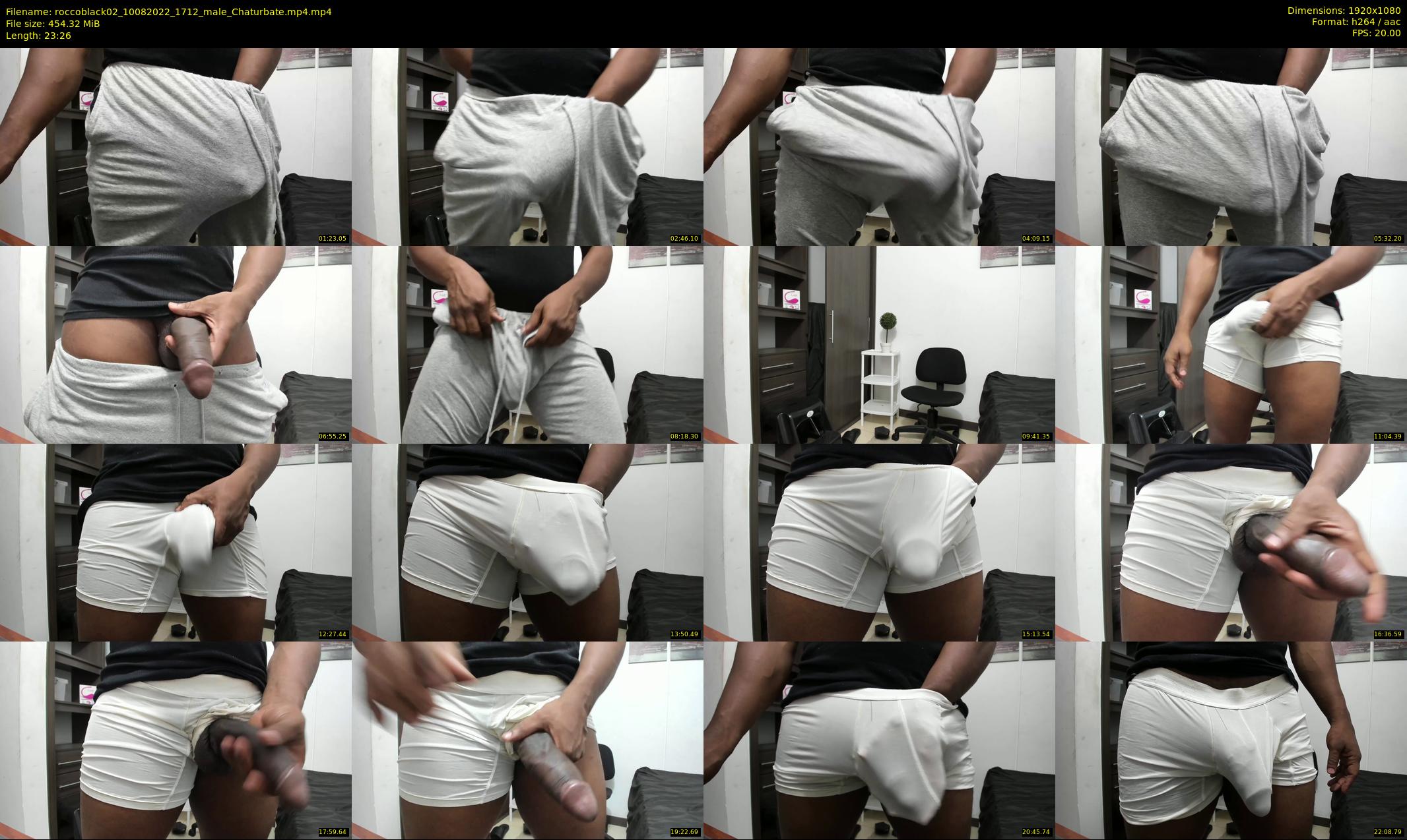 roccoblack02 — 24 minute Chaturbate male cam show recording, 1080p, Aug 10, 2022