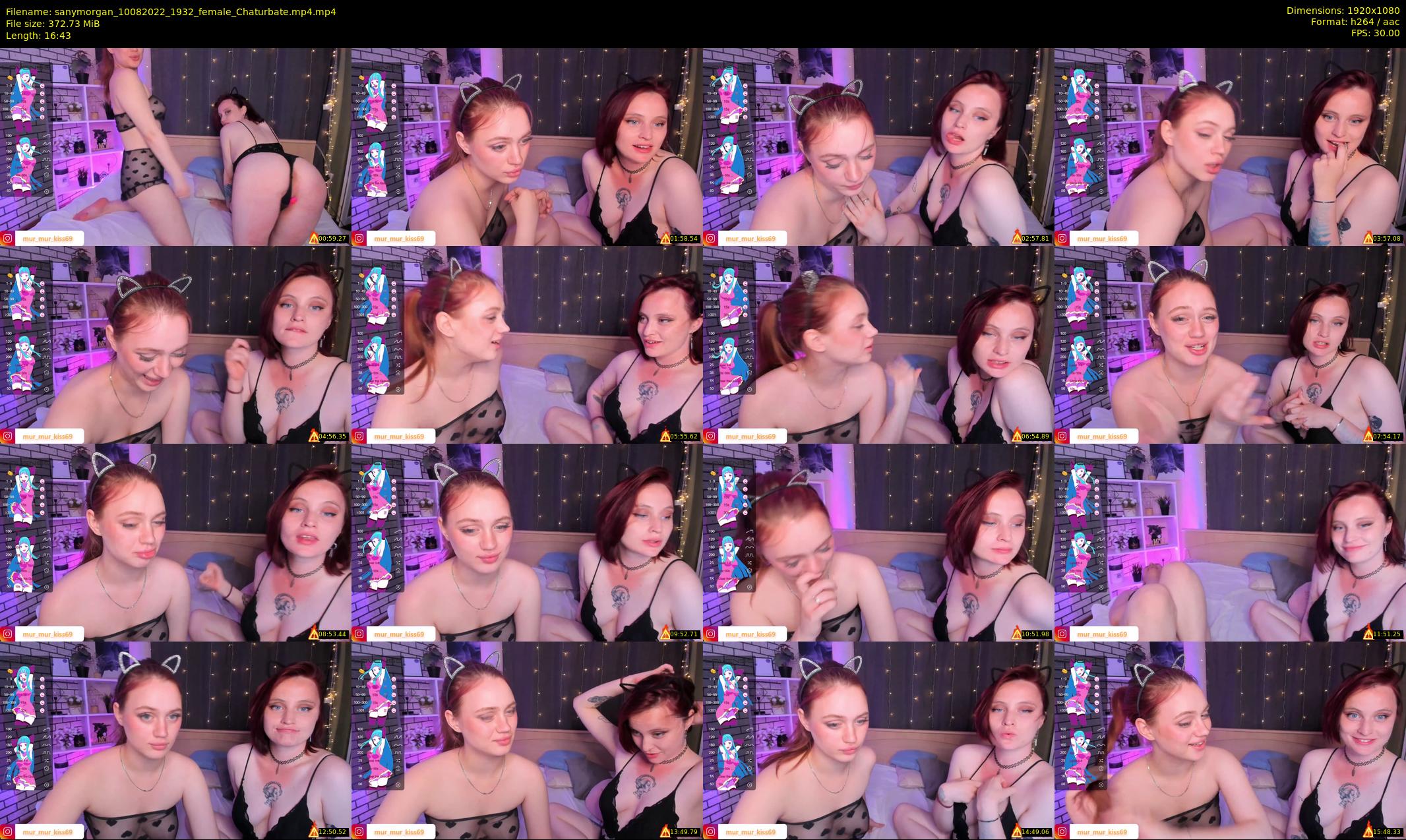 sanymorgan — 17 minute Chaturbate couple cam show recording, 1080p, Aug 10, 2022