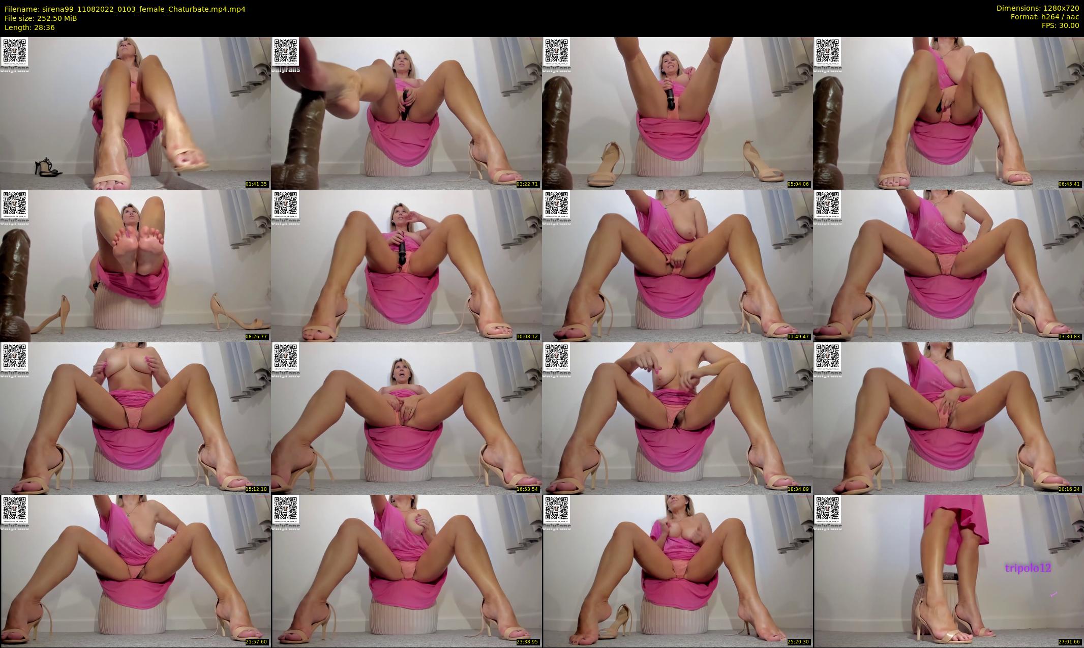 sirena99 — 29 minute Chaturbate female cam show recording, 720p, Aug 11, 2022