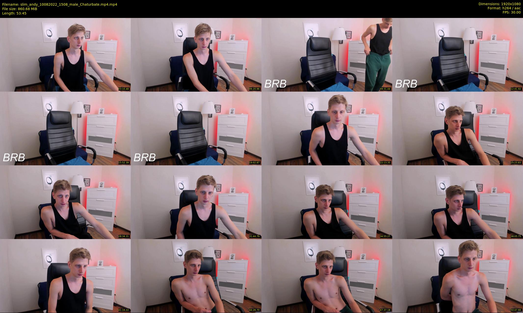 slim_andy — 54 minute Chaturbate male cam show recording, 1080p, Aug 10, 2022