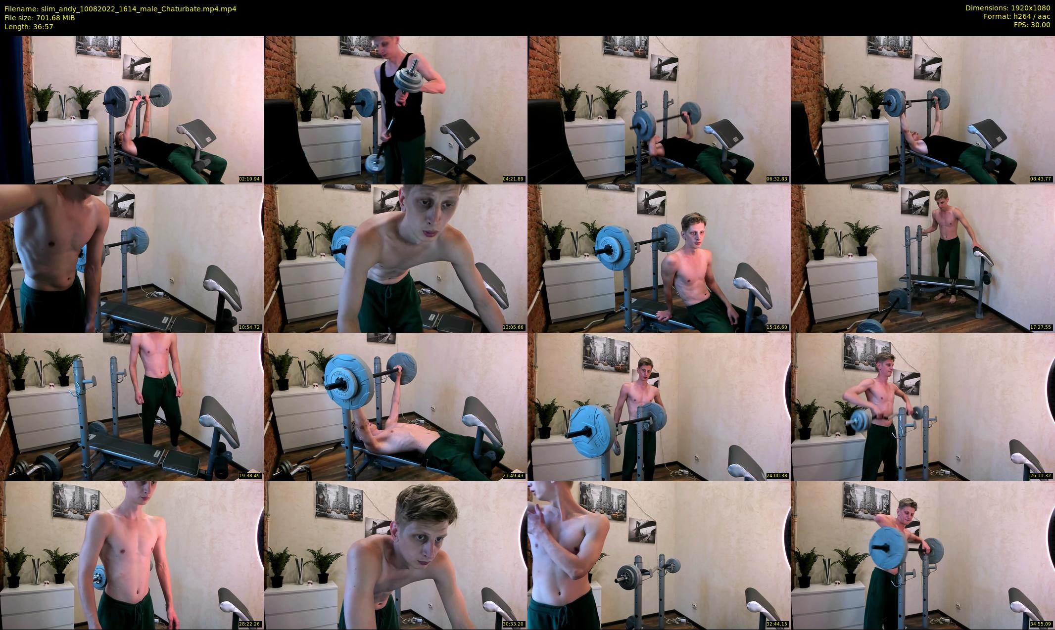 slim_andy — 37 minute Chaturbate male cam show recording, 1080p, Aug 10, 2022