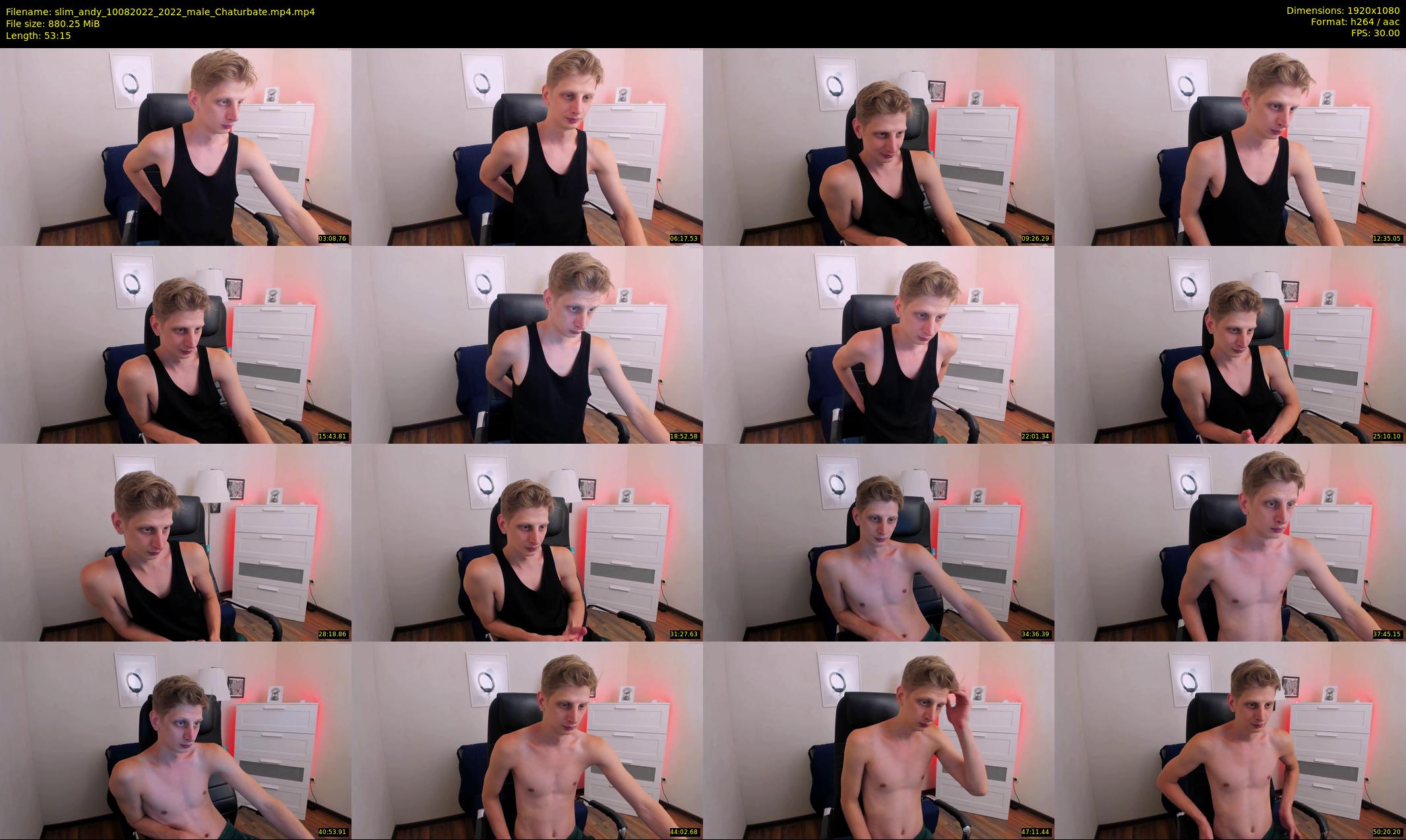 slim_andy — 54 minute Chaturbate male cam show recording, 1080p, Aug 10, 2022