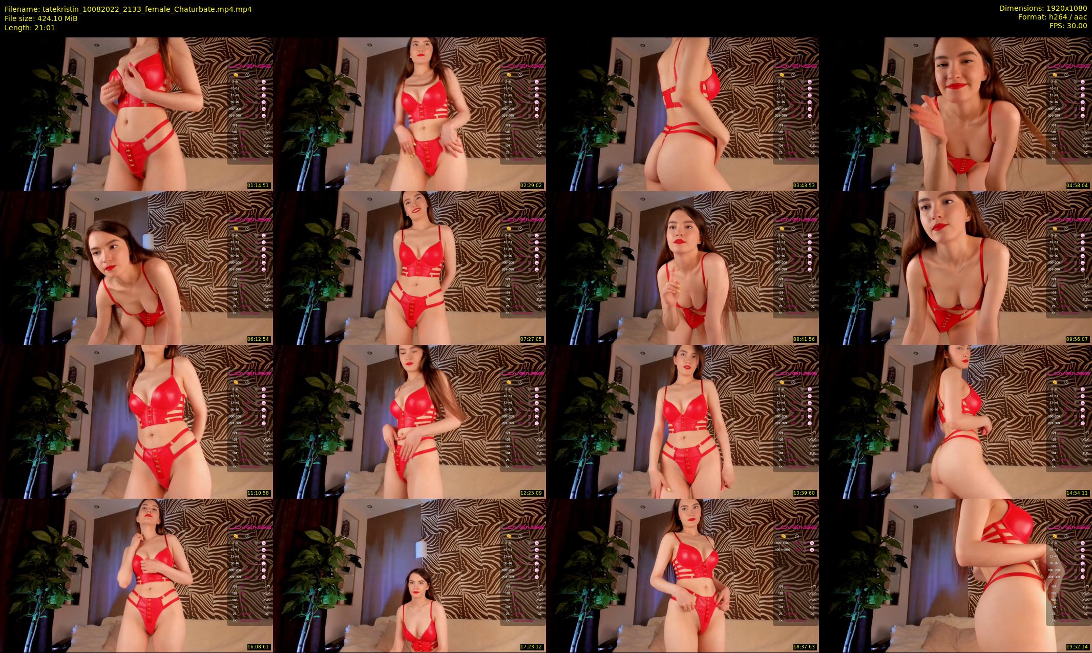 tatekristin — 22 minute Chaturbate female cam show recording, 1080p, Aug 10, 2022