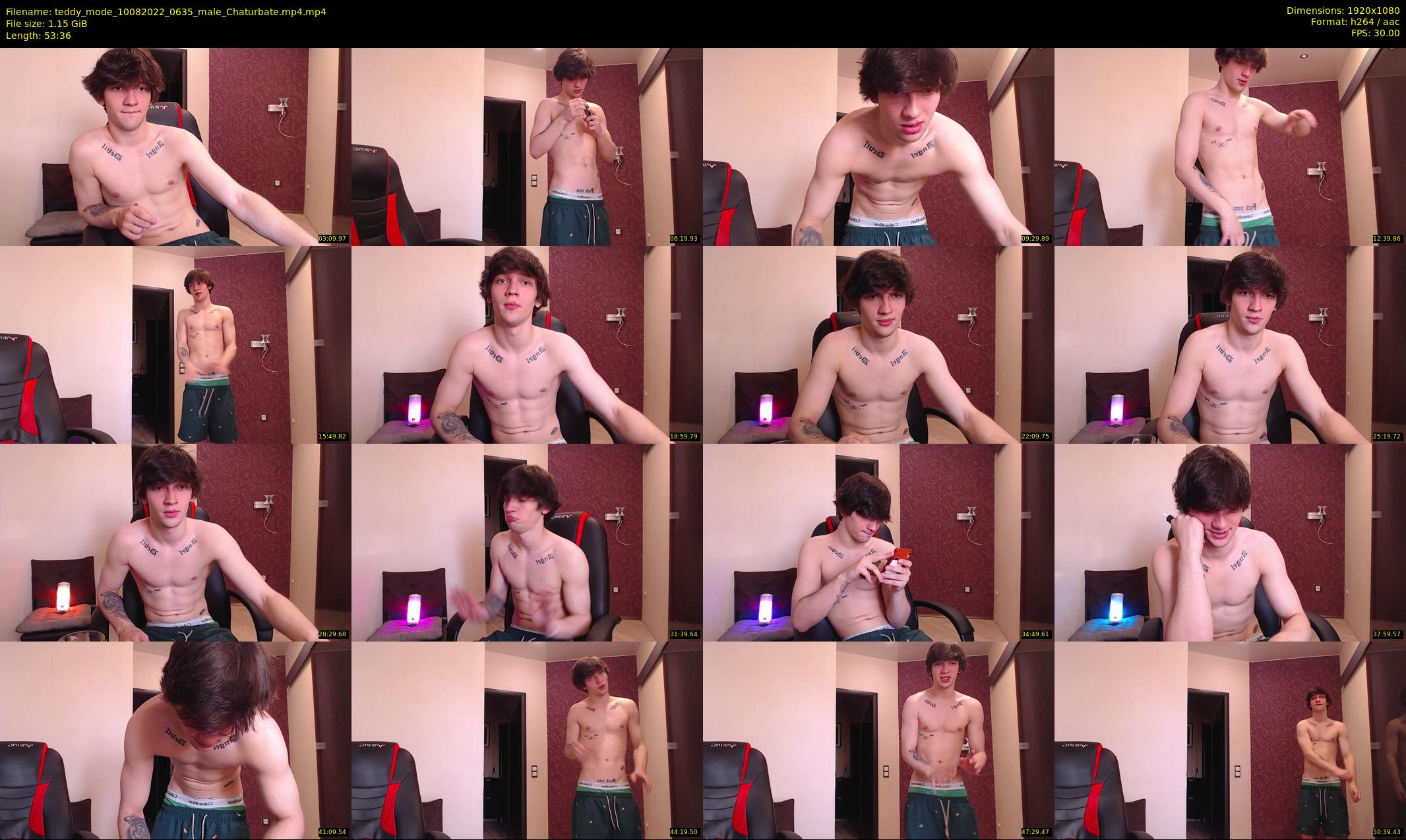 teddy_mode — 54 minute Chaturbate couple cam show recording, 1080p, Aug 10, 2022