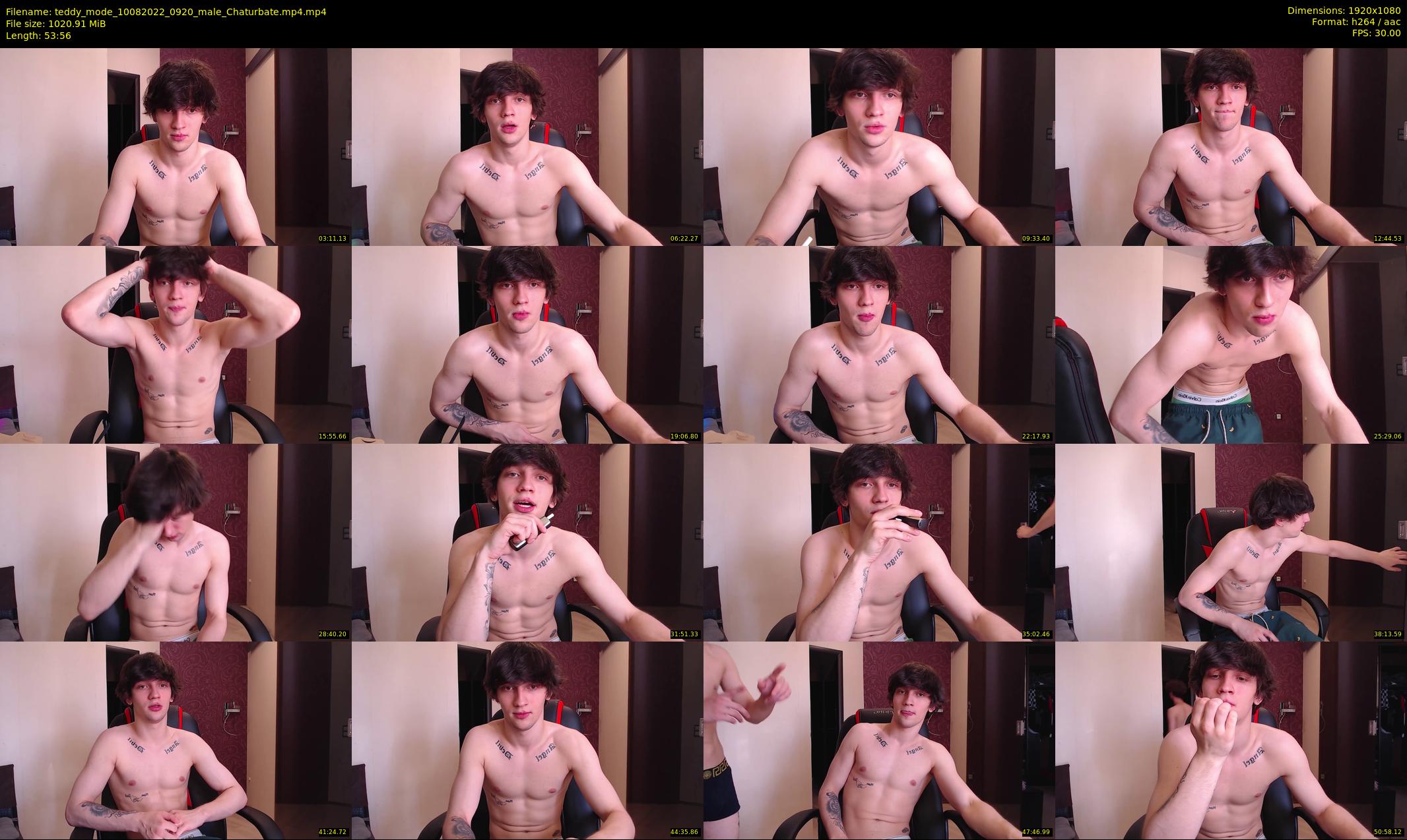 teddy_mode — 54 minute Chaturbate couple cam show recording, 1080p, Aug 10, 2022