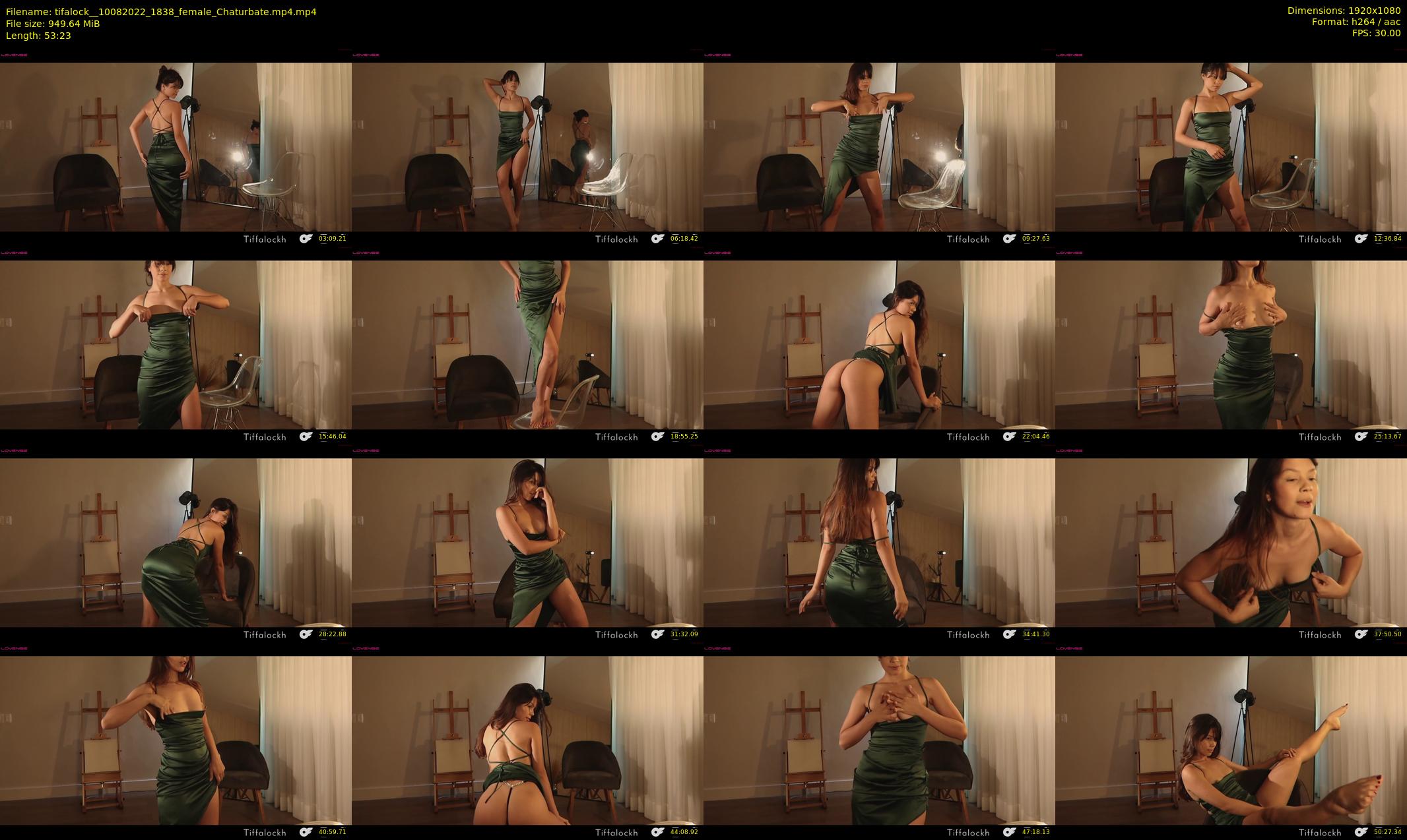 tifalock_ — 54 minute Chaturbate female cam show recording, 1080p, Aug 10, 2022