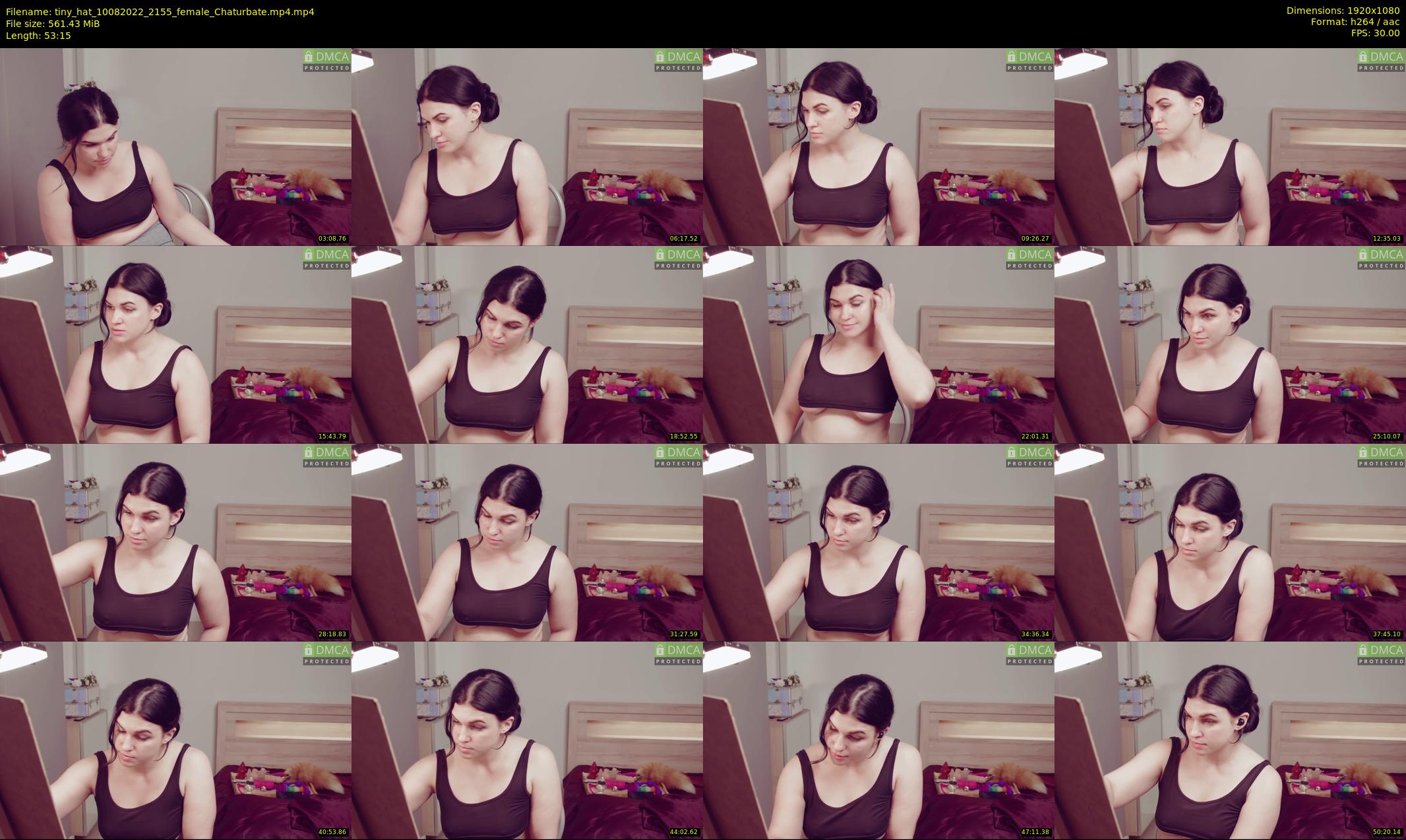 tiny_hat — 54 minute Chaturbate female cam show recording, 1080p, Aug 10, 2022