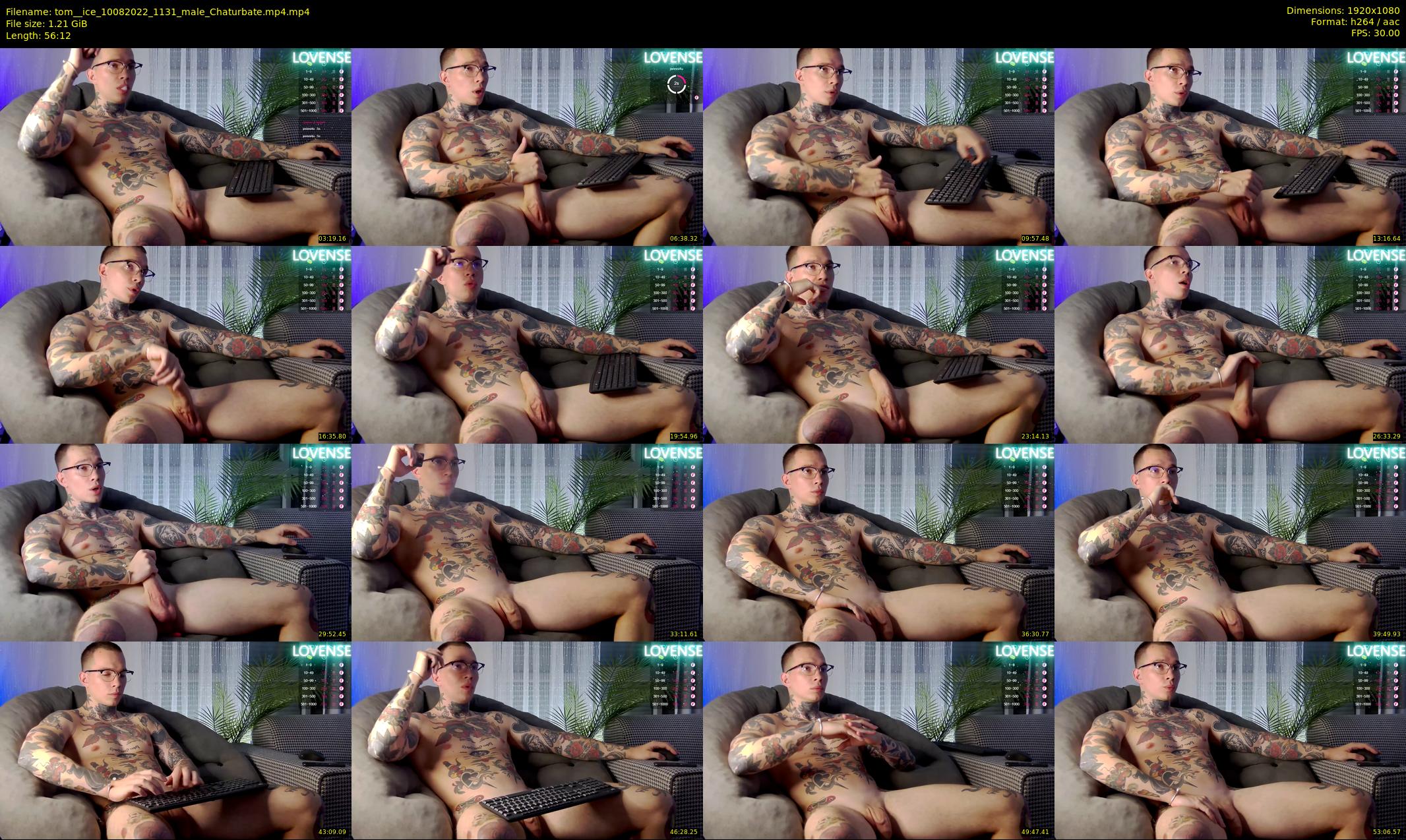 tom__ice — 57 minute Chaturbate male cam show recording, 1080p, Aug 10, 2022