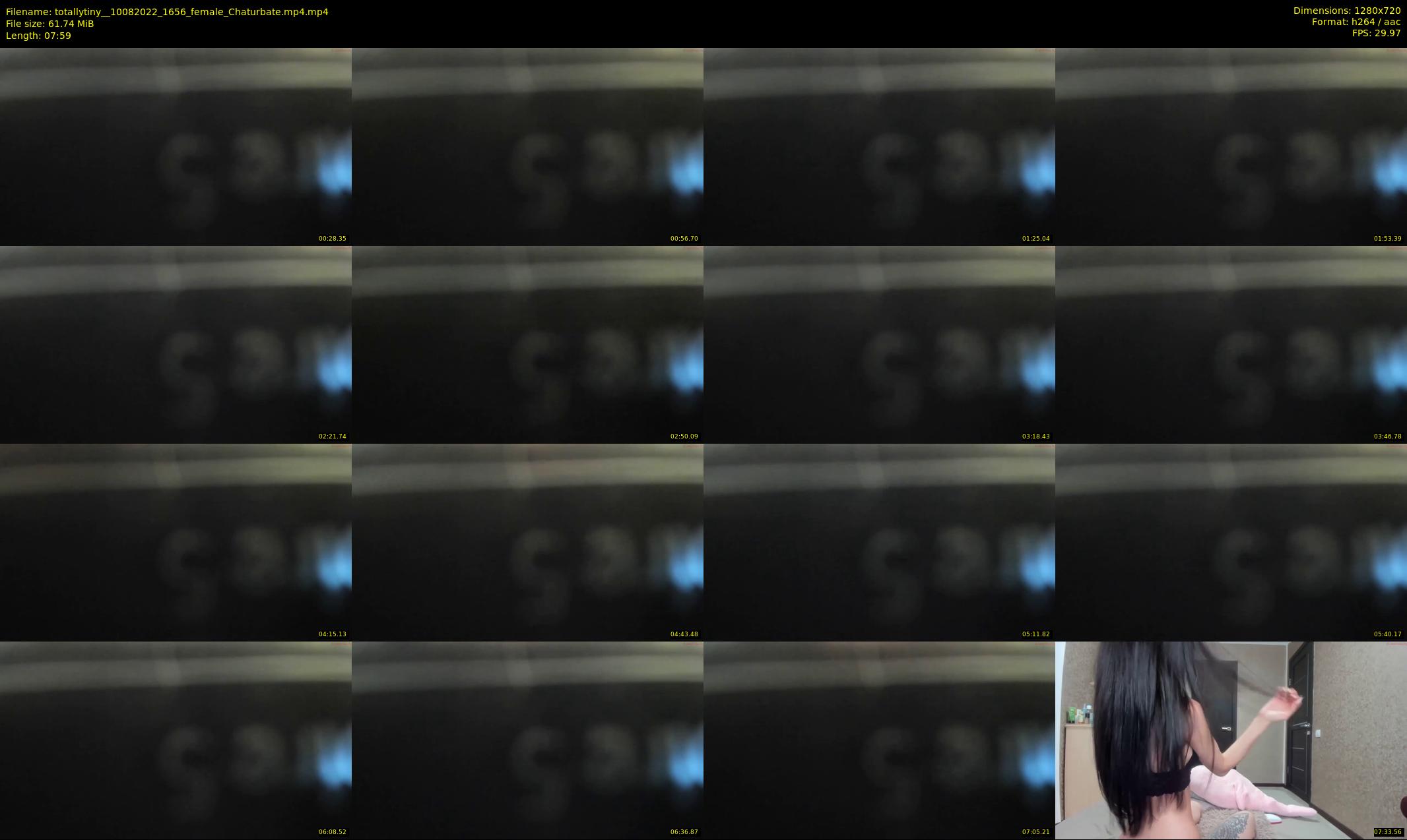 totallytiny_ — 8 minute Chaturbate female cam show recording, 720p, Aug 10, 2022