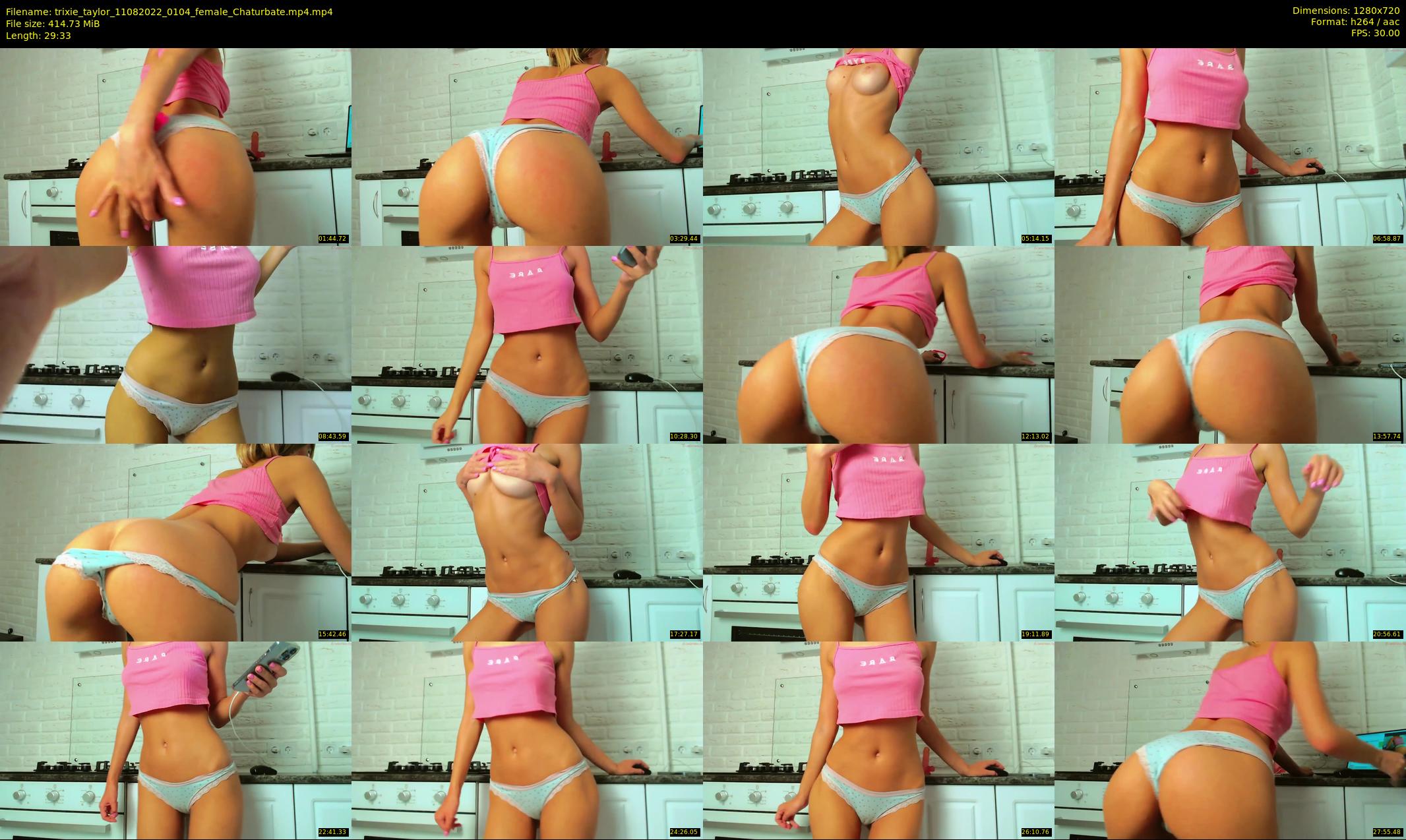 trixie_taylor — 30 minute Chaturbate female cam show recording, 720p, Aug 11, 2022