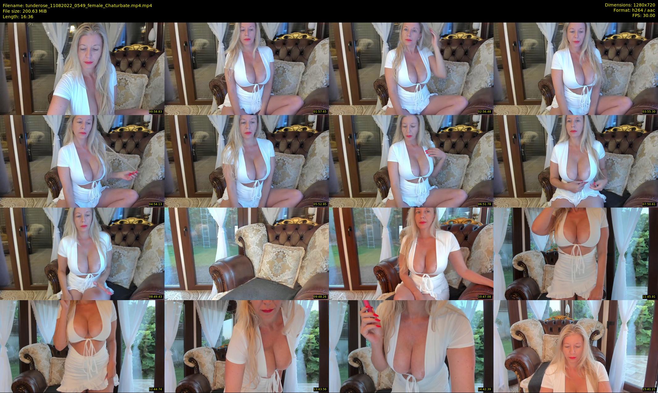 tunderose — 17 minute Chaturbate female cam show recording, 720p, Aug 11, 2022