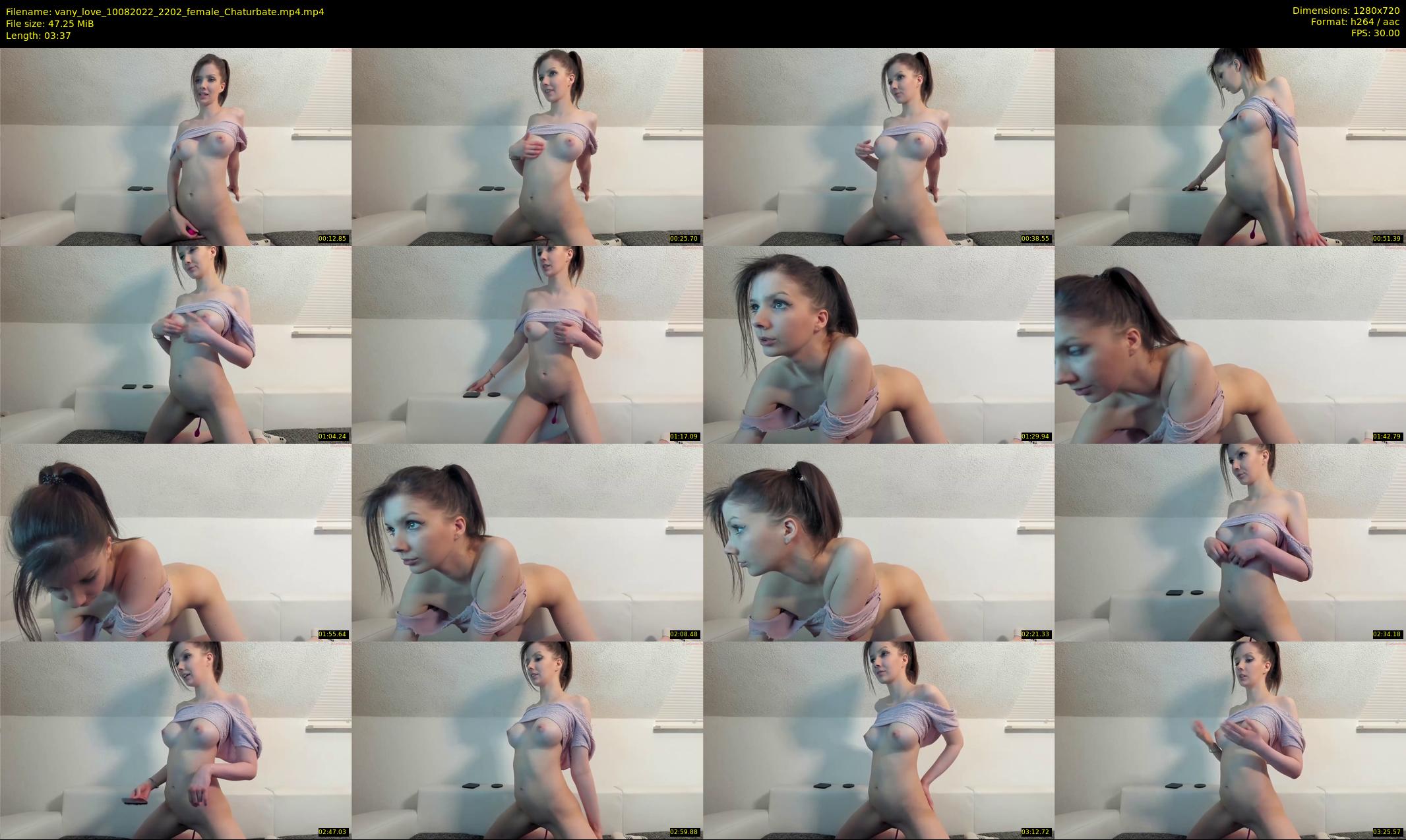 vany_love — 4 minute Chaturbate female cam show recording, 720p, Aug 10, 2022