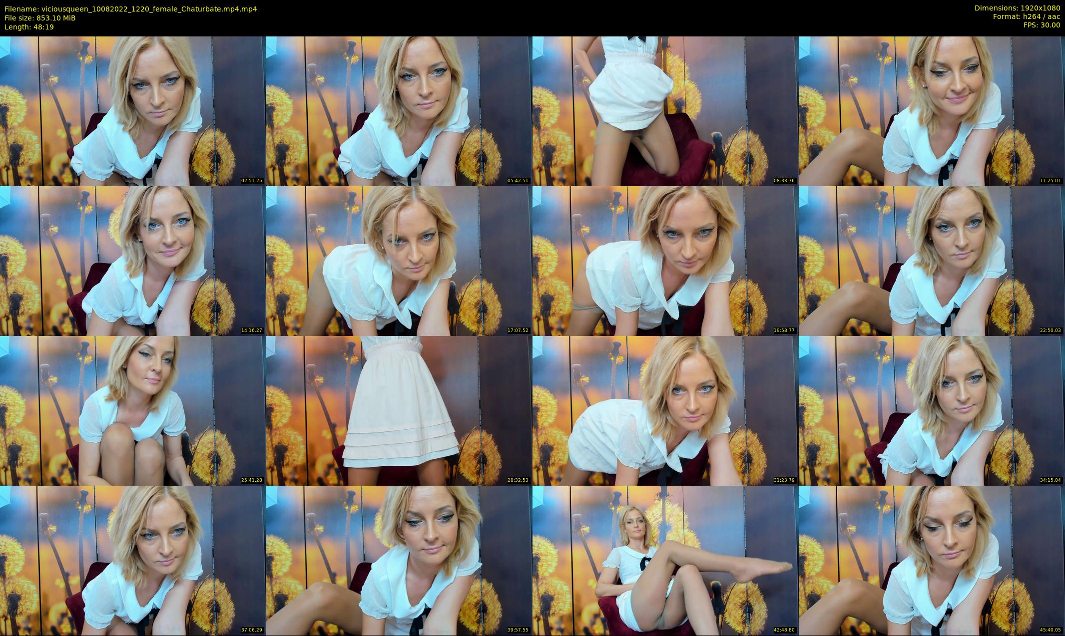 viciousqueen — 49 minute Chaturbate female cam show recording, 1080p, Aug 10, 2022