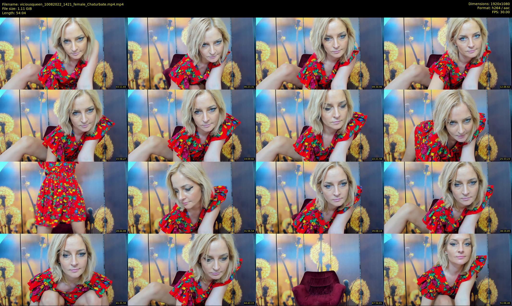 viciousqueen — 55 minute Chaturbate female cam show recording, 1080p, Aug 10, 2022