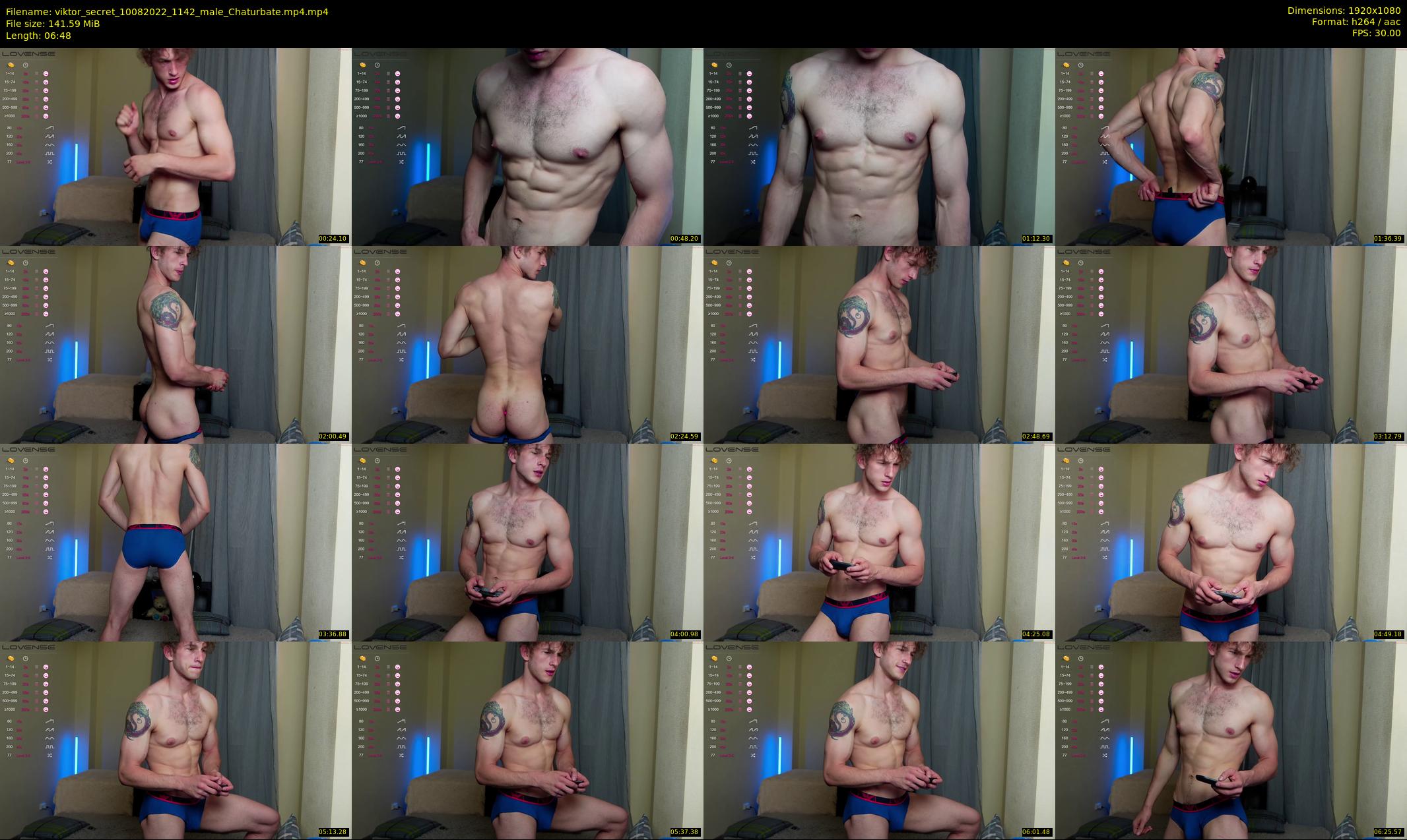 viktor_secret — 7 minute Chaturbate male cam show recording, 1080p, Aug 10, 2022