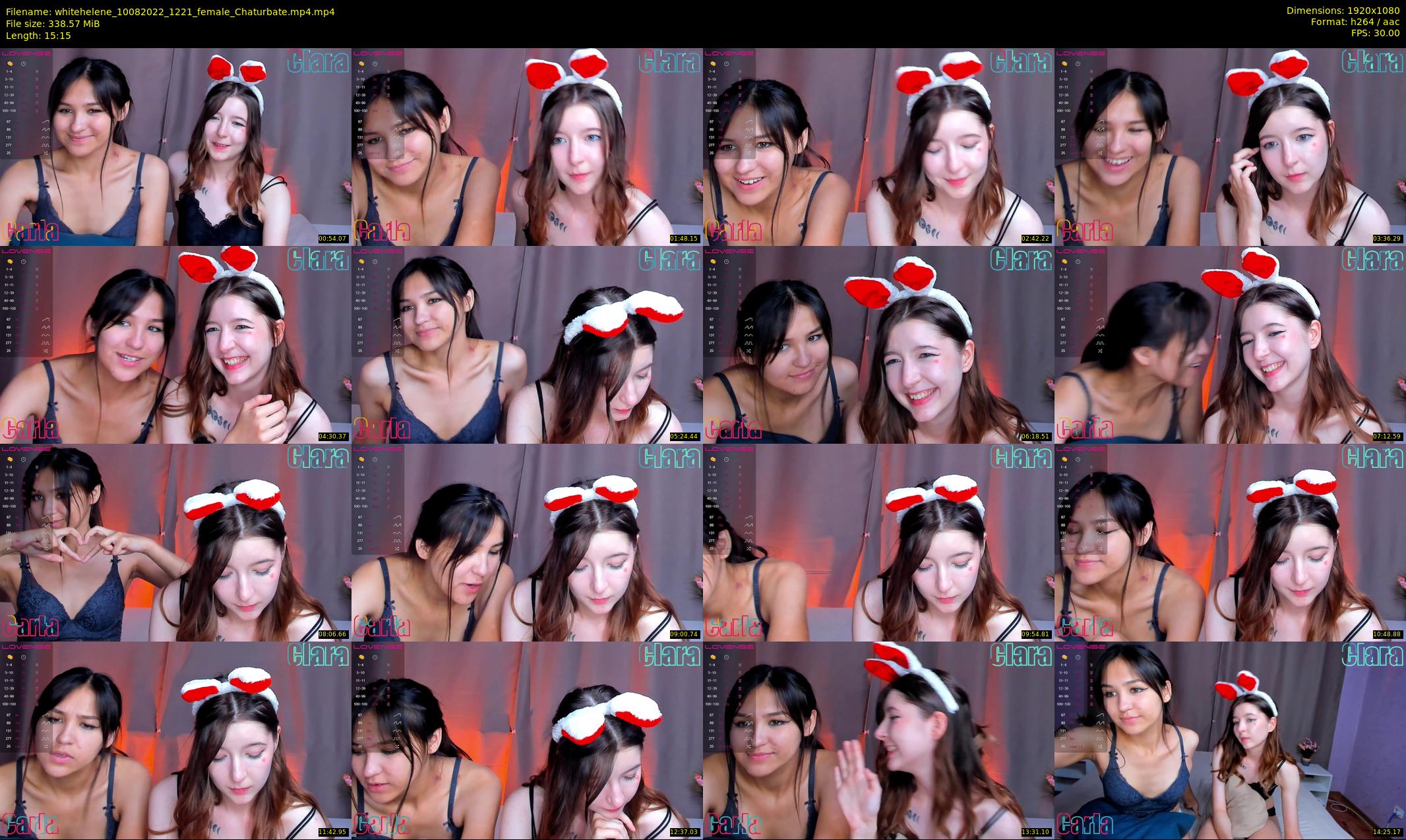 whitehelene — 16 minute Chaturbate female cam show recording, 1080p, Aug 10, 2022