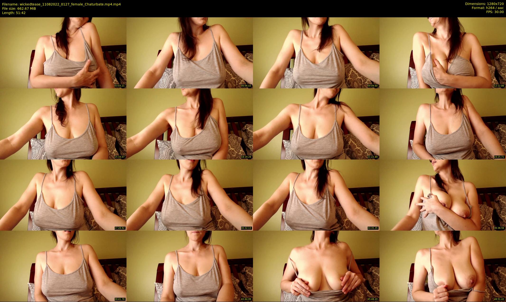 wickedtease — 52 minute Chaturbate female cam show recording, 720p, Aug 11, 2022