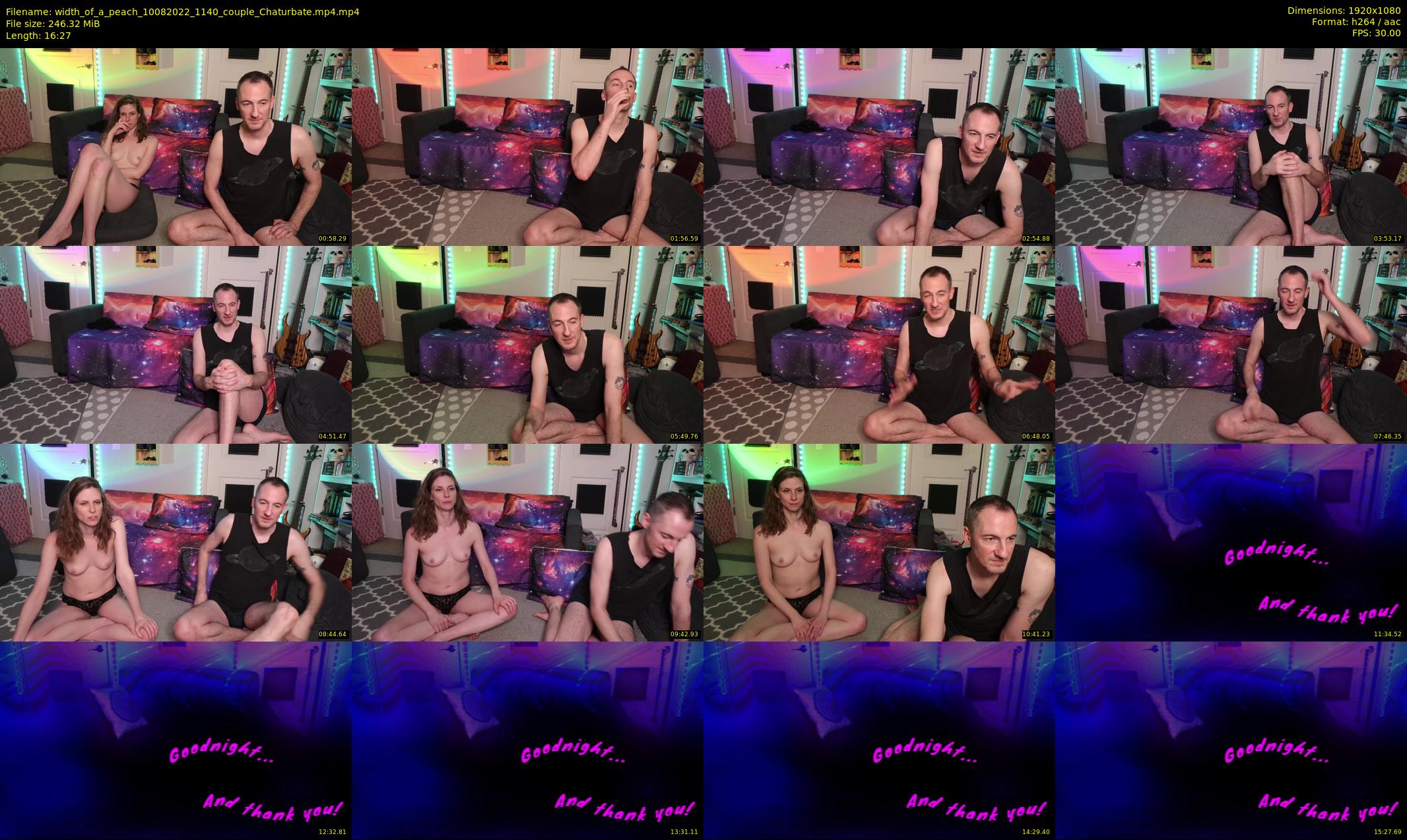 width_of_a_peach — 17 minute Chaturbate couple cam show recording, 1080p, Aug 10, 2022