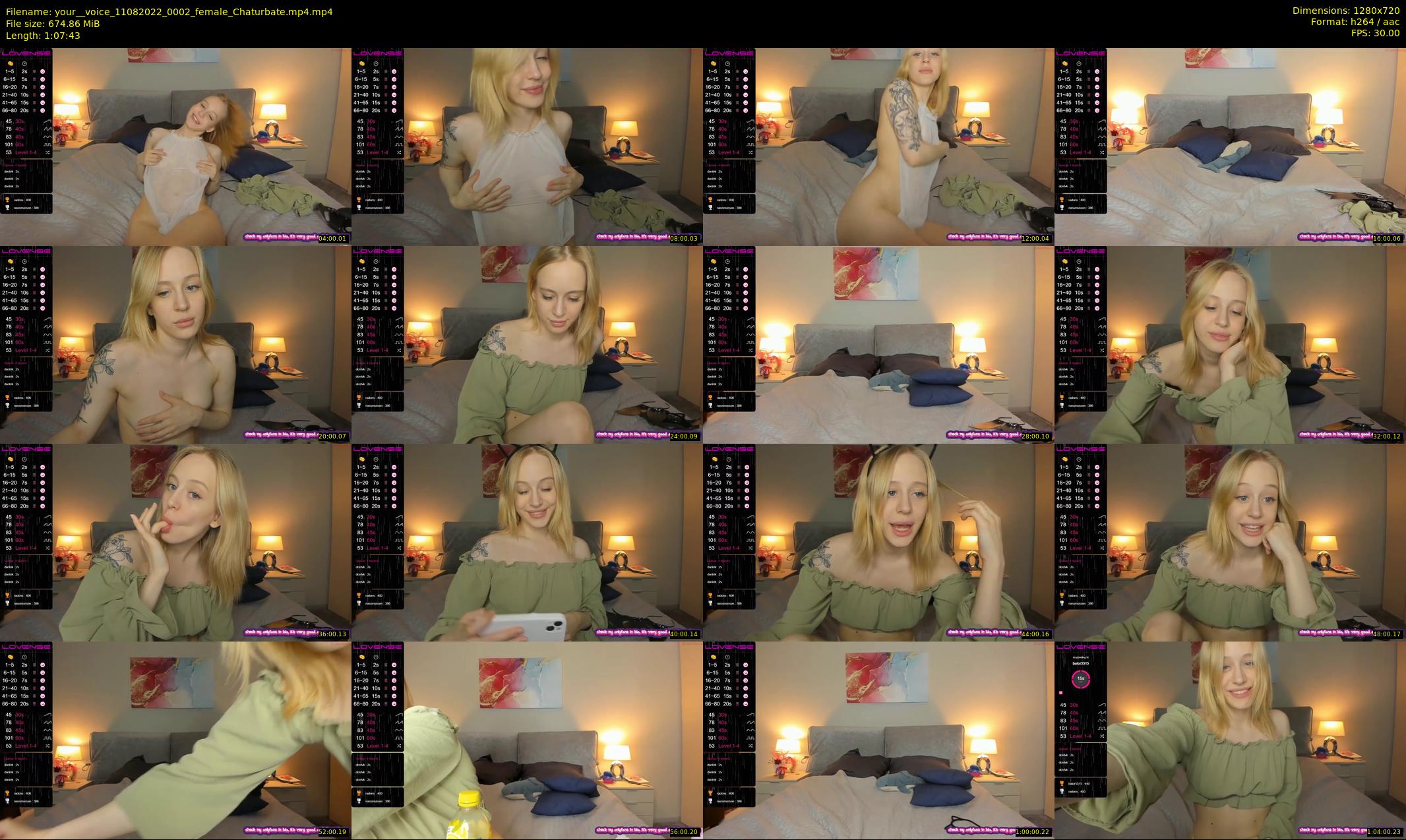 your__voice — 68 minute Chaturbate female cam show recording, 720p, Aug 11, 2022