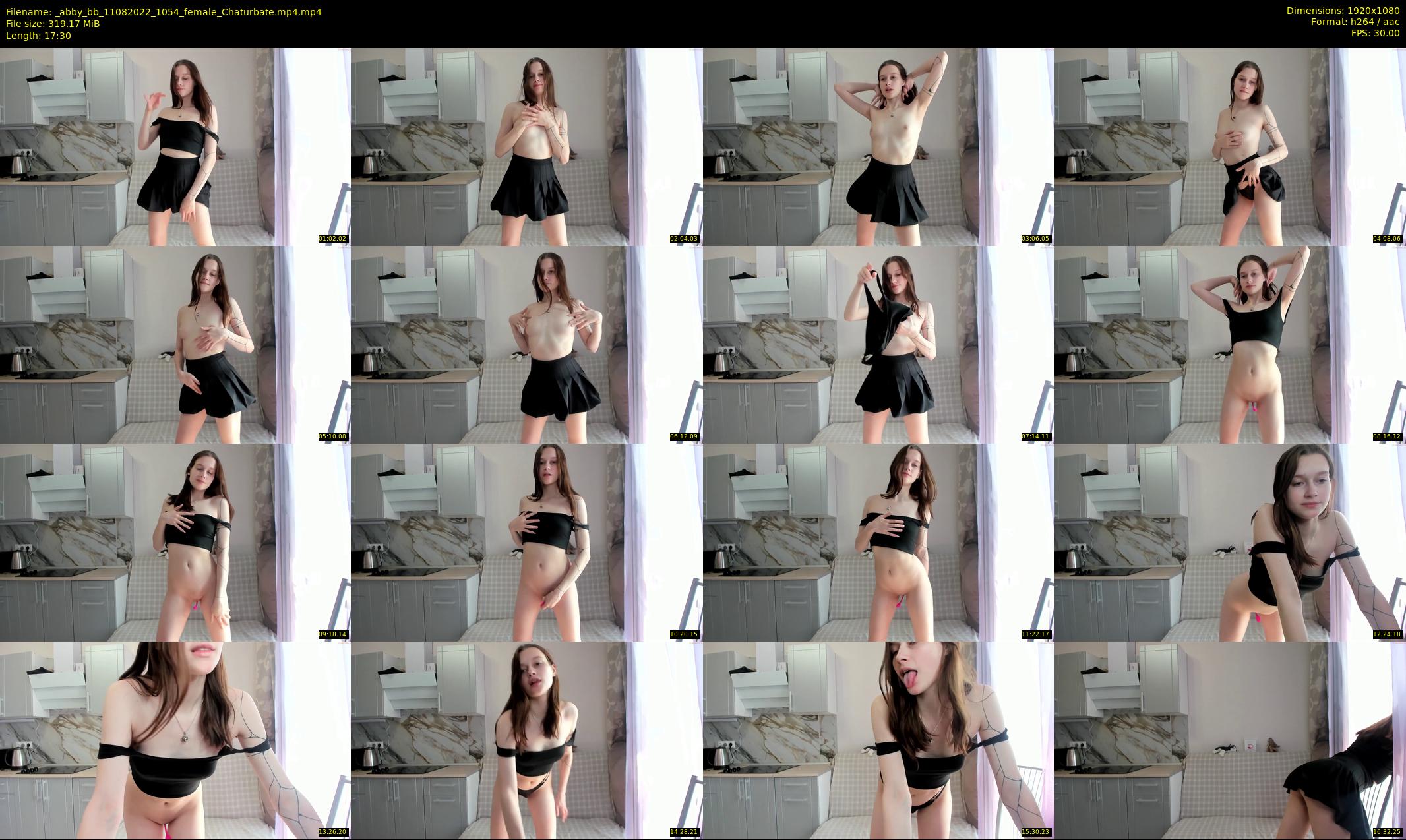 _abby_bb — 18 minute Chaturbate female cam show recording, 1080p, Aug 11, 2022