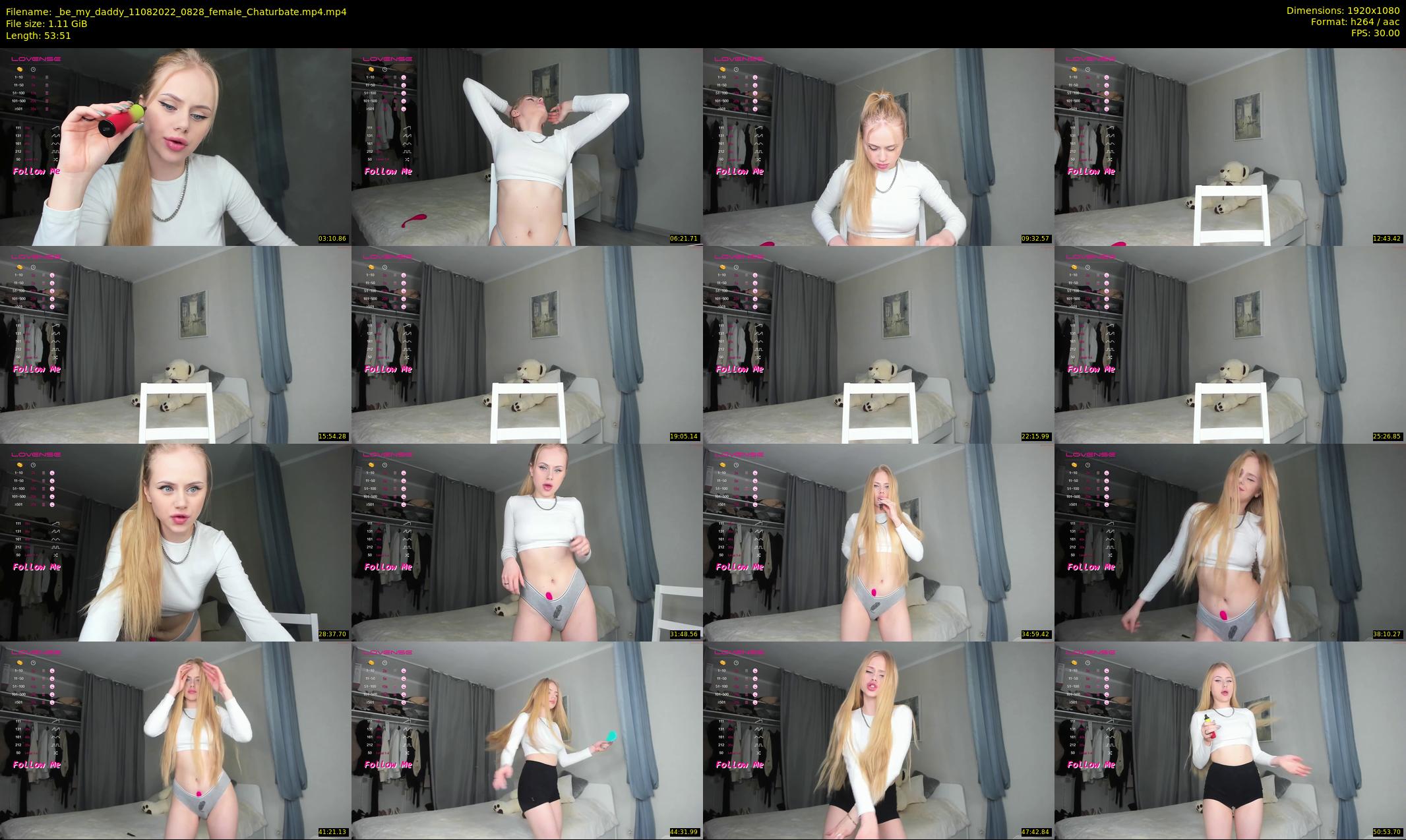 _be_my_daddy — 54 minute Chaturbate female cam show recording, 1080p, Aug 11, 2022