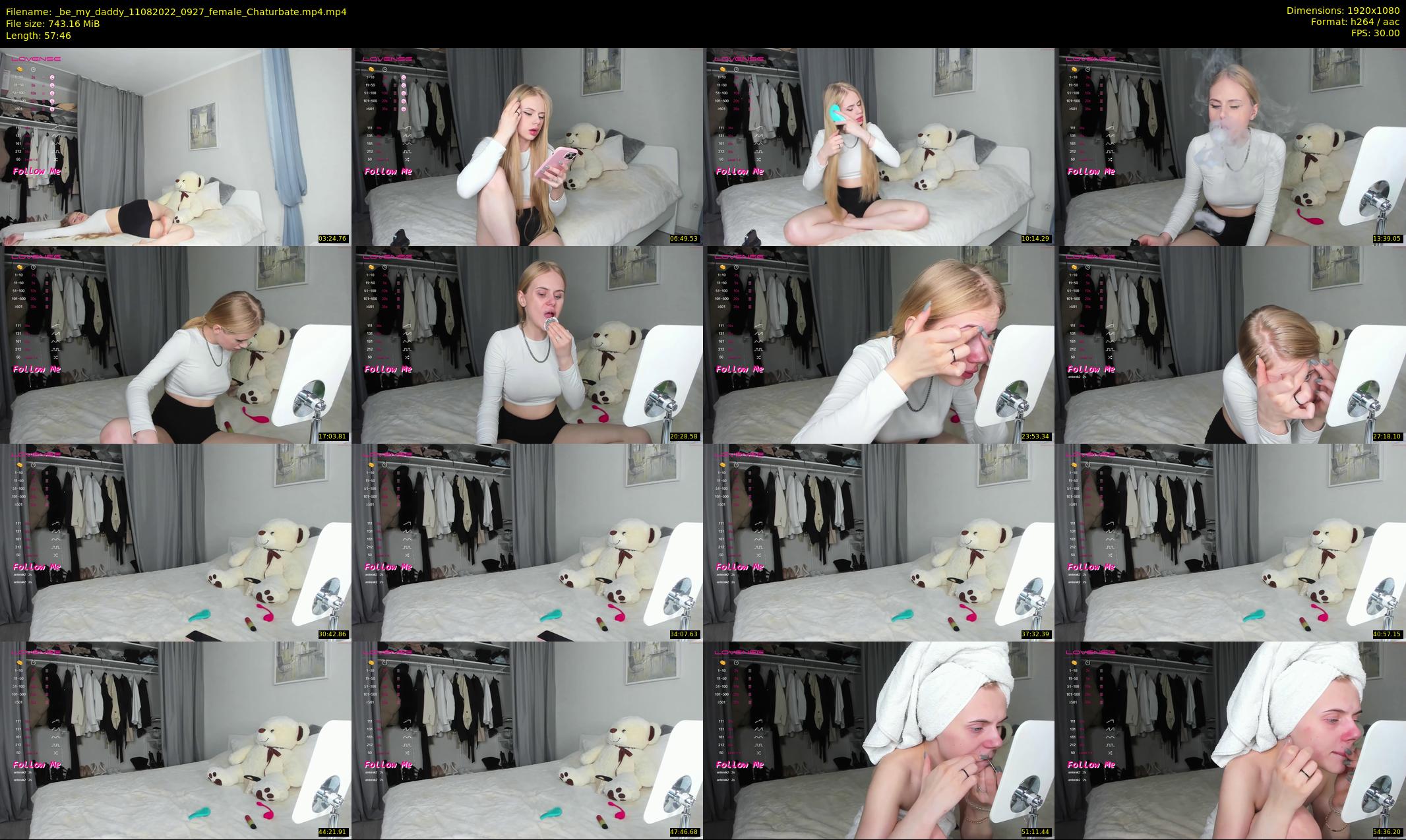 _be_my_daddy — 58 minute Chaturbate female cam show recording, 1080p, Aug 11, 2022