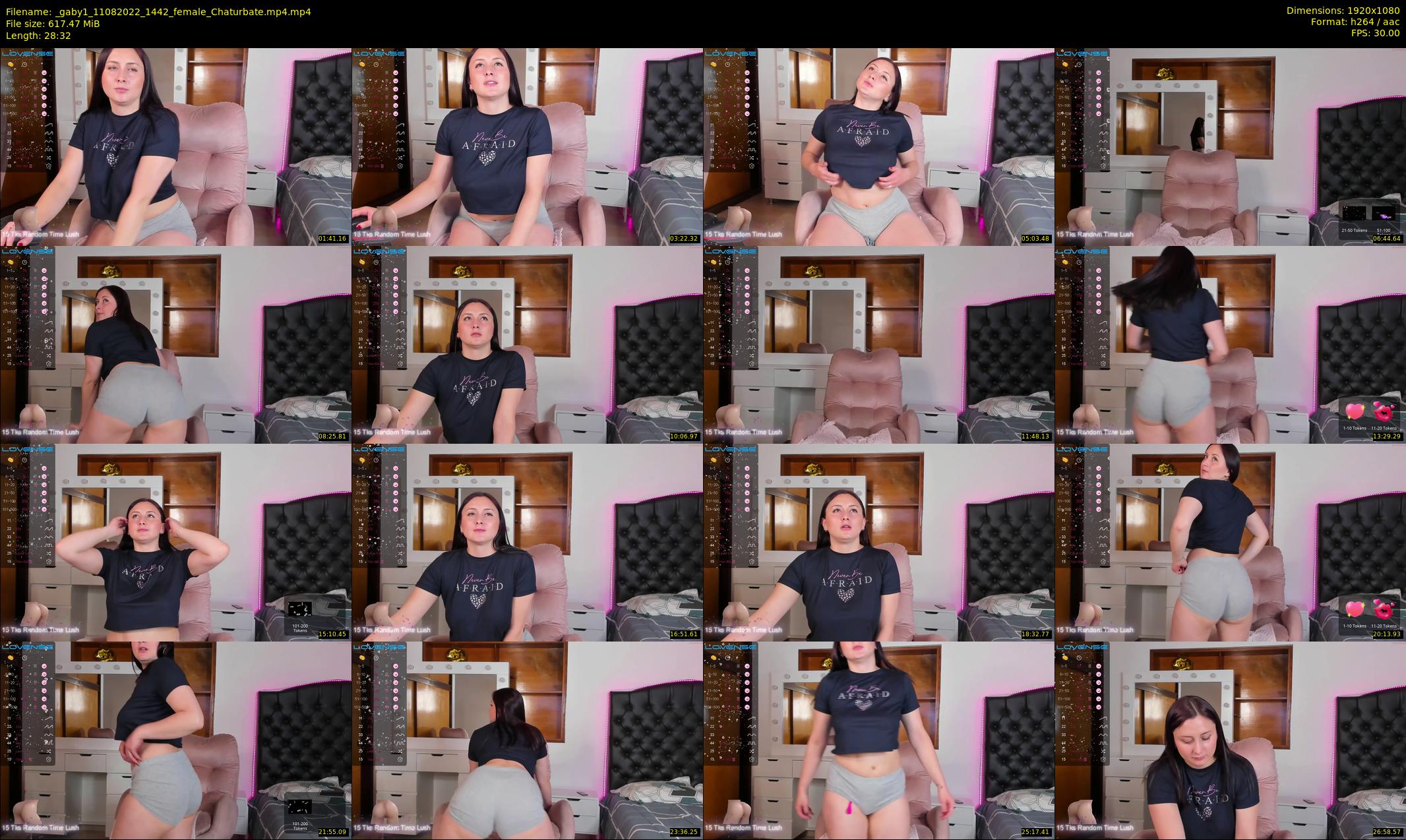 _gaby1 — 29 minute Chaturbate female cam show recording, 1080p, Aug 11, 2022
