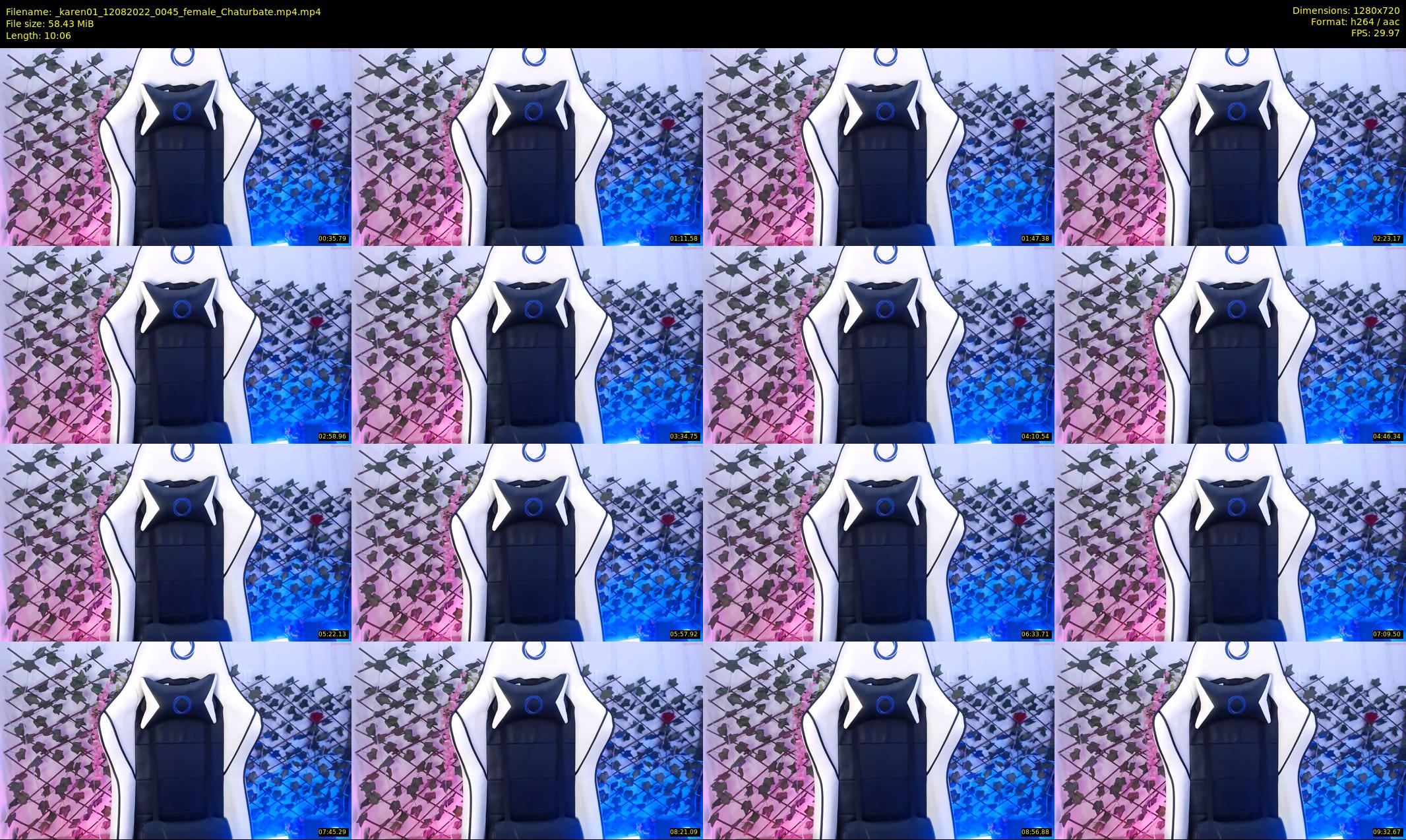 _karen01 — 11 minute Chaturbate female cam show recording, 720p, Aug 12, 2022